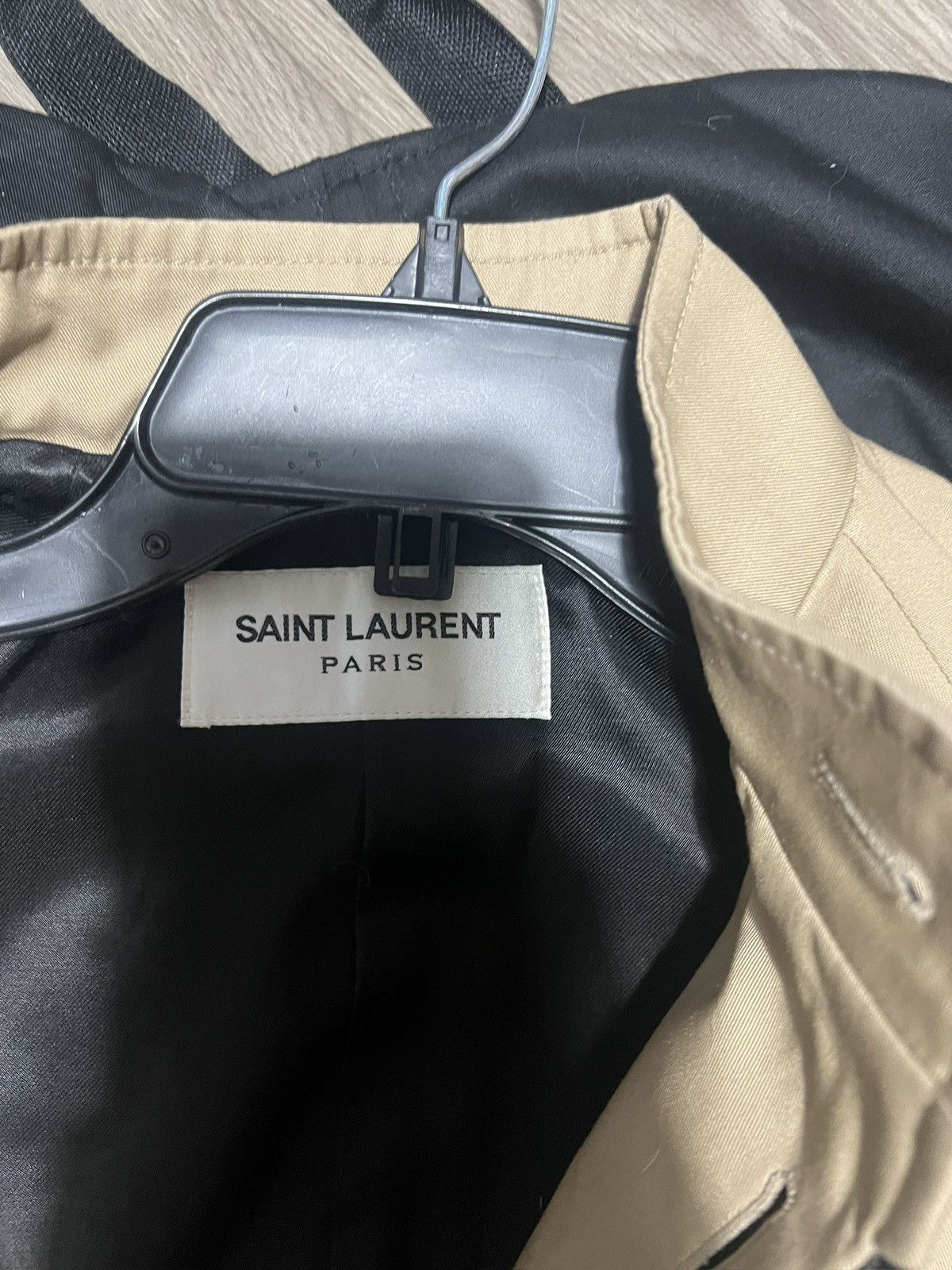 Saint Laurent Paris Saint Laurent Trench Coat FR36 Size XS / US 0-2 / IT 36-38 - 9 Thumbnail