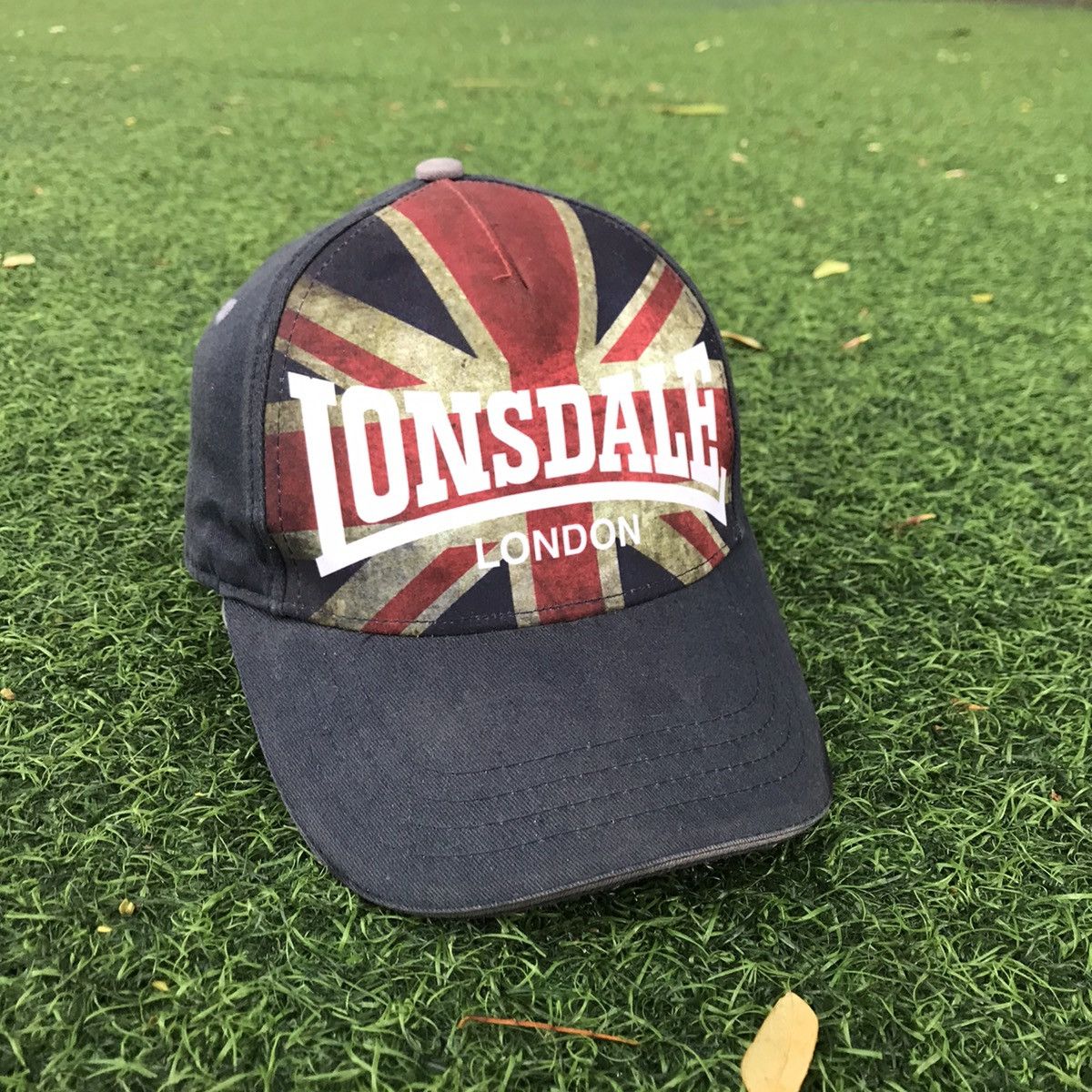 Lonsdale × Other UK × Union LA Lonsdale Union Jack Baseball Cap Navy Blue colorway Lonsdale Size ONE SIZE - 1 Thumbnail