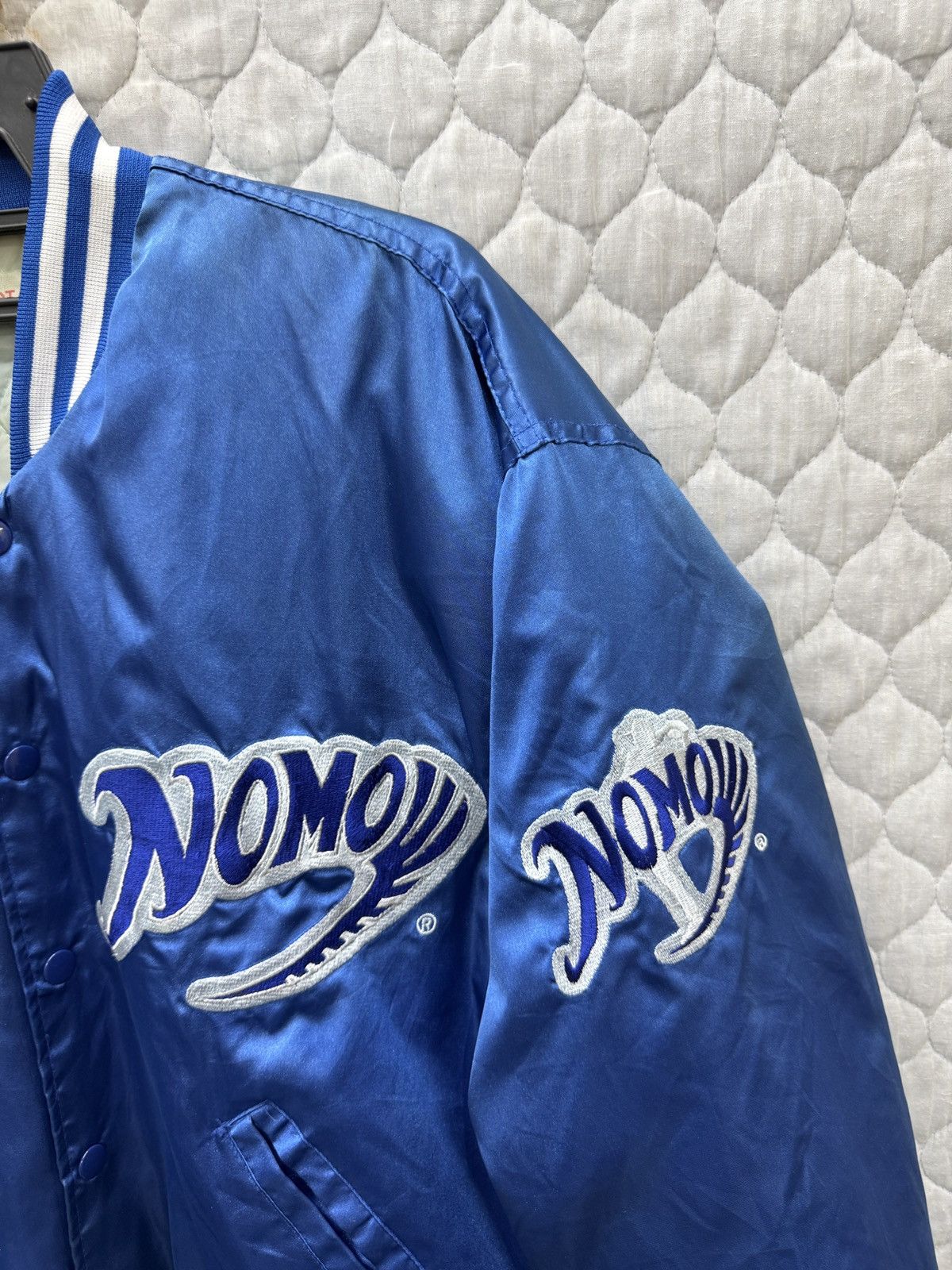 MLB 🔥🔥🔥ARCHIVE VINTAGE TOYOTA NOMO VARSITY JACKET Size US M / EU 48-50 / 2 - 4 Thumbnail