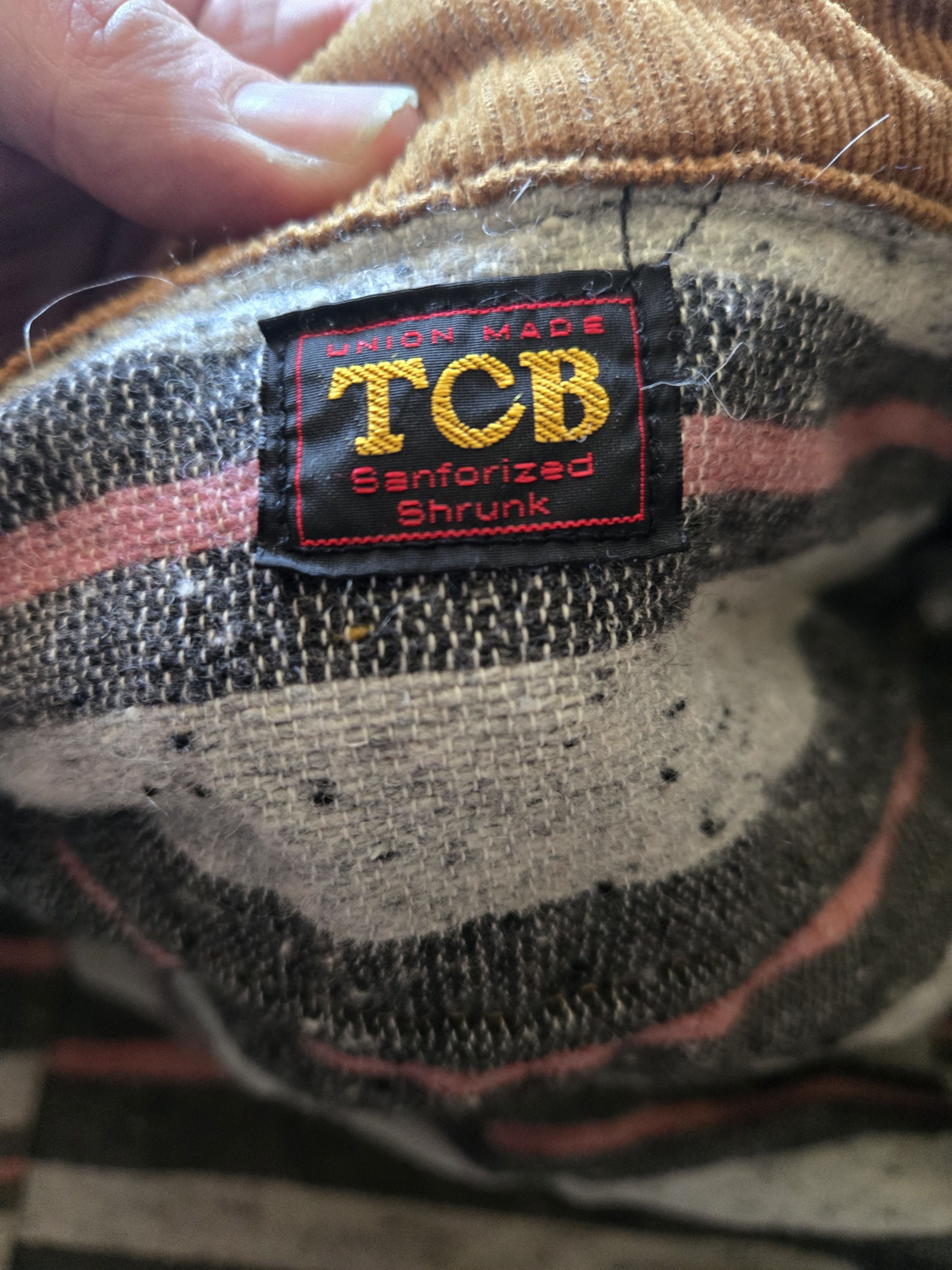 TCB Jeans Storm Cat's Drive Wool Lined Sz 48 Size US L / EU 52-54 / 3 - 4 Thumbnail