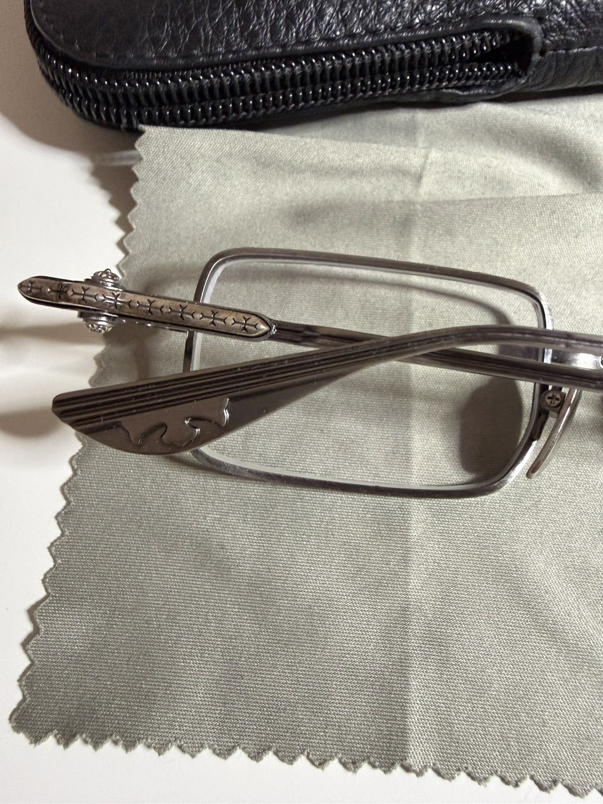 Chrome Hearts chrome hearts buckle rider glasses Size ONE SIZE - 5 Thumbnail