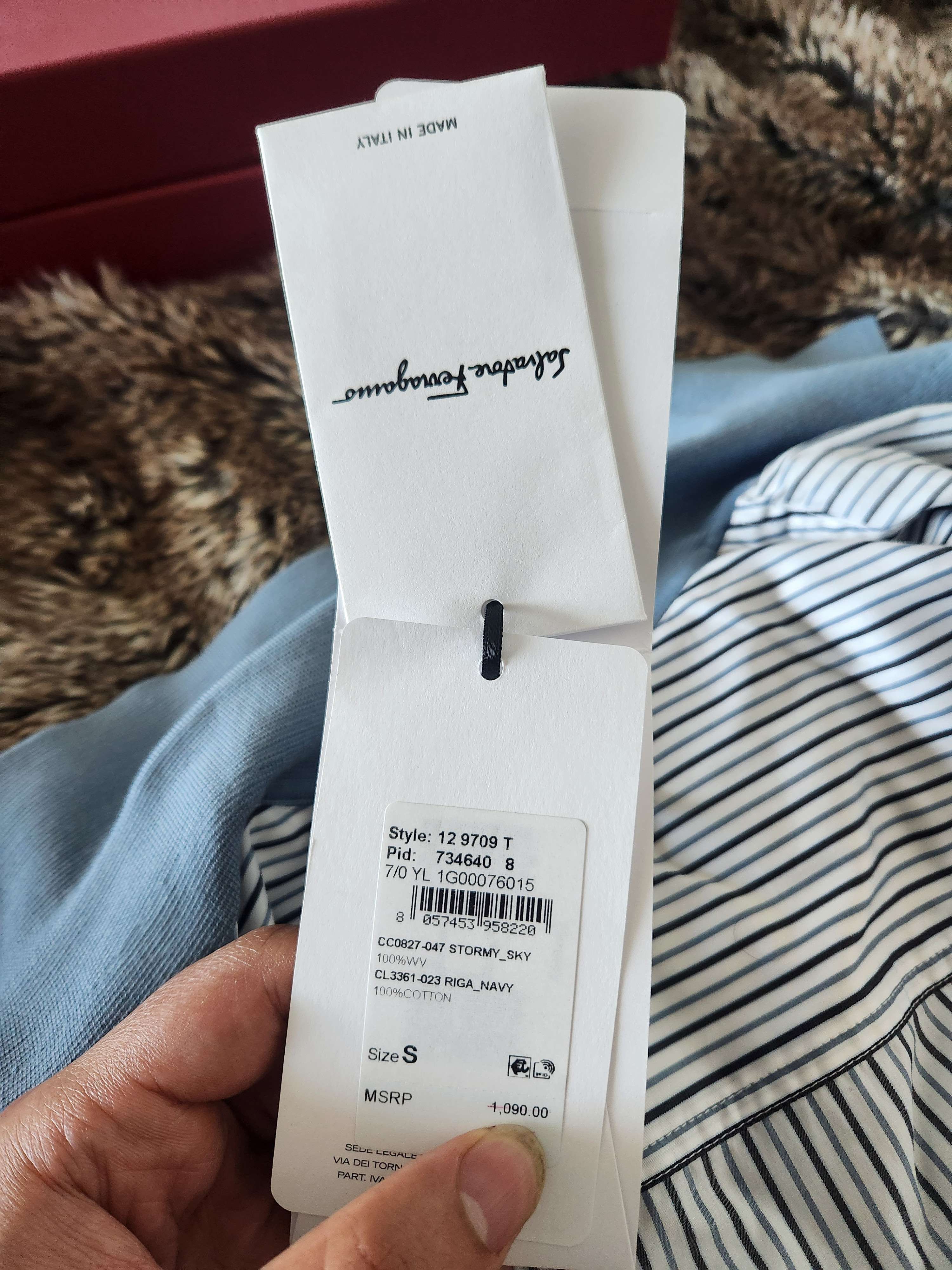 Salvatore Ferragamo Salvatore Ferragamo Polo T-Shirt Full Button up Size US S / EU 44-46 / 1 - 8 Thumbnail