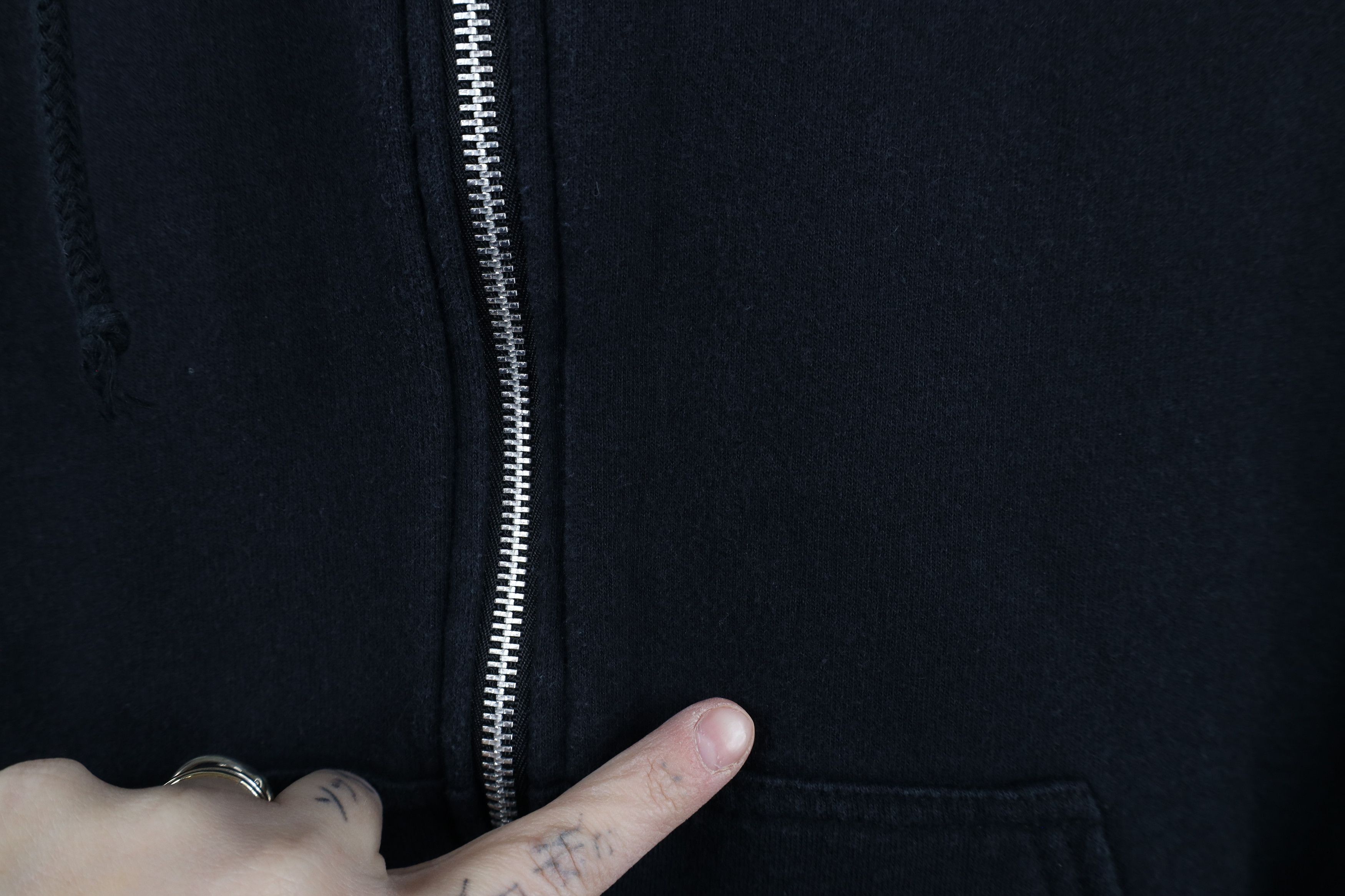Harley Davidson × Vintage Vintage Y2K Harley Davidson Sequin Star Full Zip Hoodie Size XL / US 12-14 / IT 48-50 - 5 Thumbnail