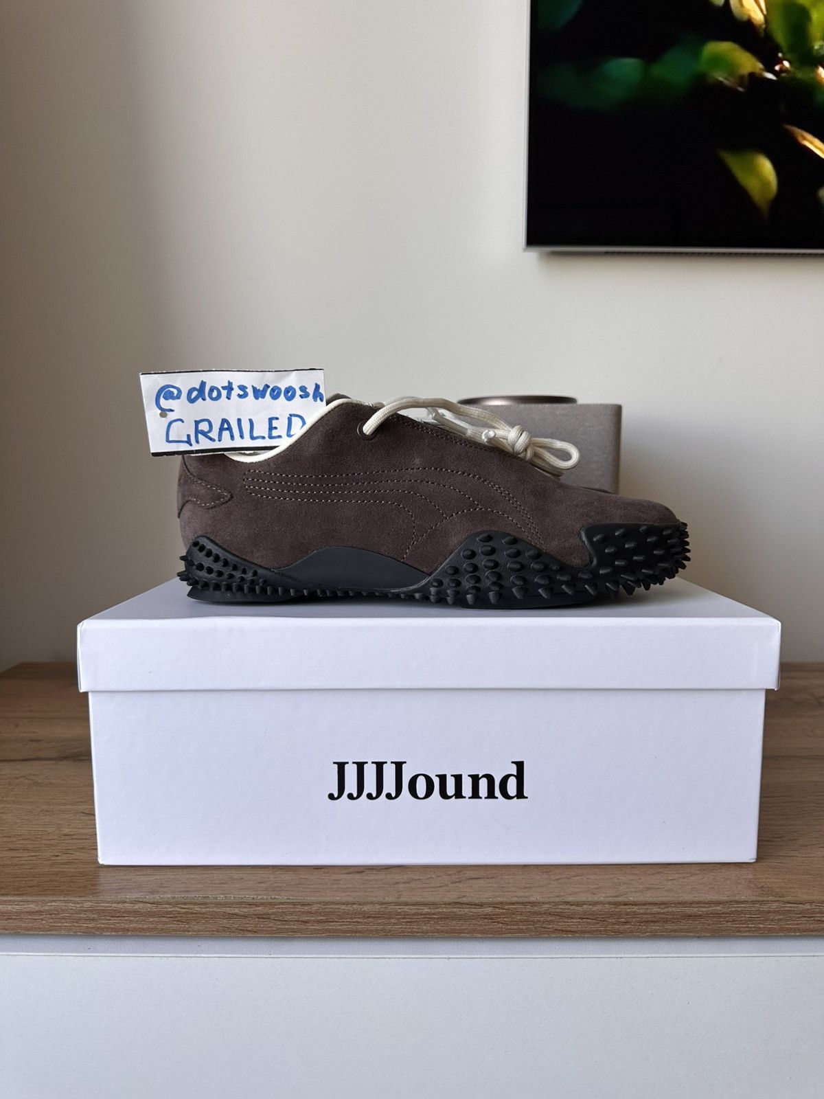 JJJJound × Puma PUMA x JJJJound Mostro Dark Chocolate Size US 7.5 / IT 37.5 - 2 Thumbnail