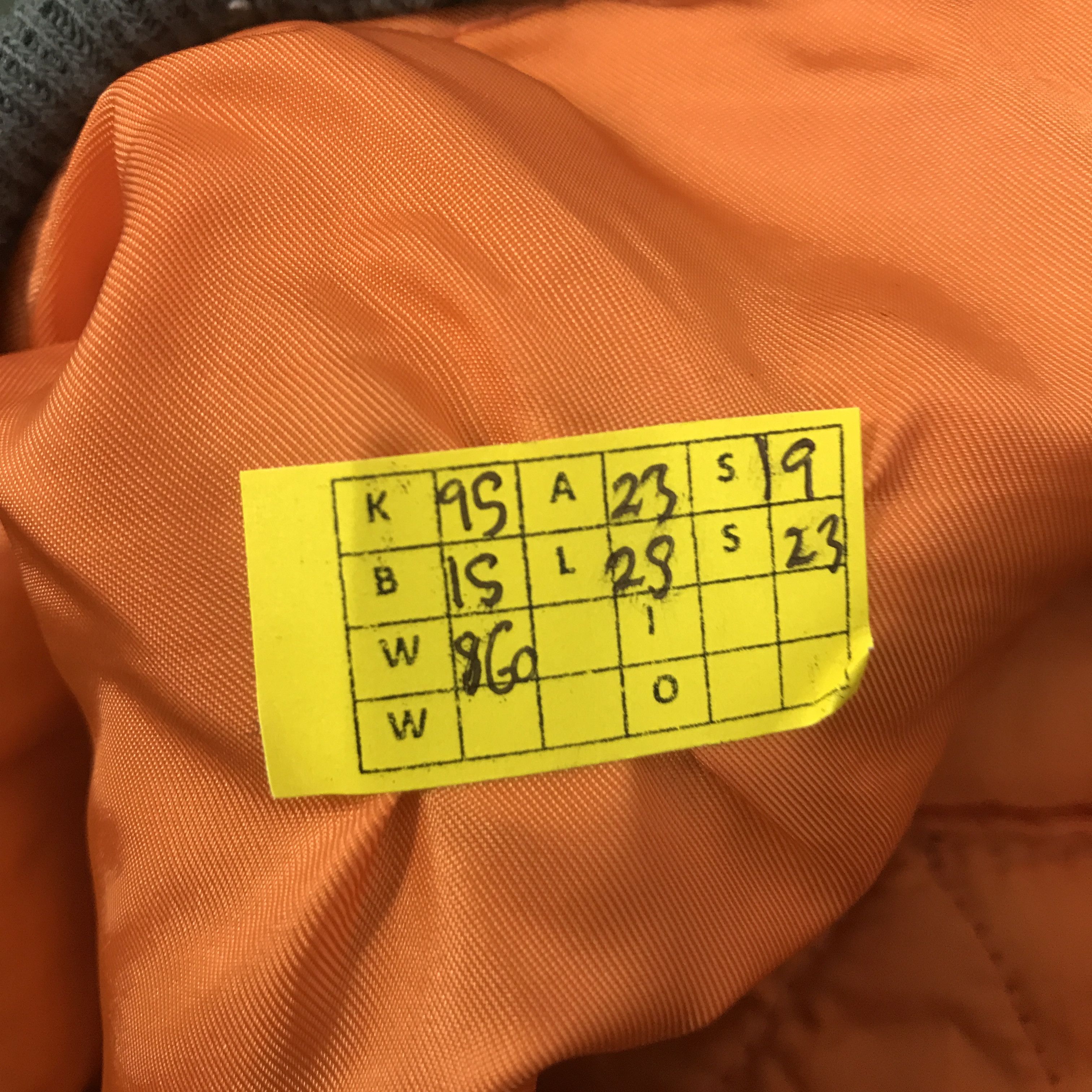 Alpha Industries Vtg alpha industries bombers Jacket K95B15 Size US L / EU 52-54 / 3 - 12 Thumbnail