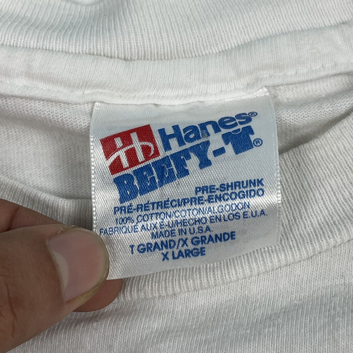 Hanes 🔥LAST PRICE🔥 VTG 1994 Groundhog Days Characters Duel Tee Size US XL / EU 56 / 4 - 17 Thumbnail