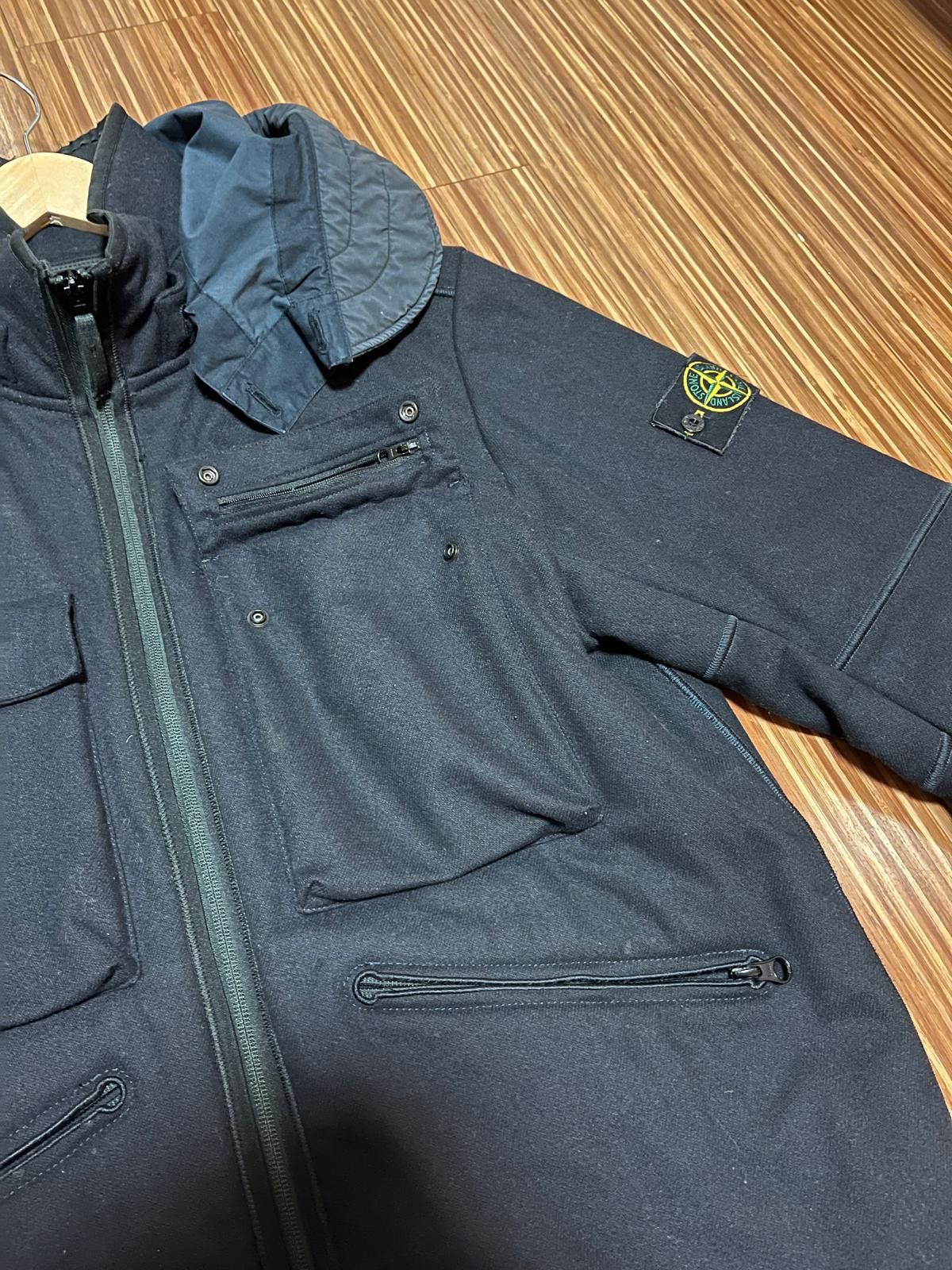Stone Island Panno R 4L Stretch Jacket w/ Detachable Hood Size US L / EU 52-54 / 3 - 5 Thumbnail