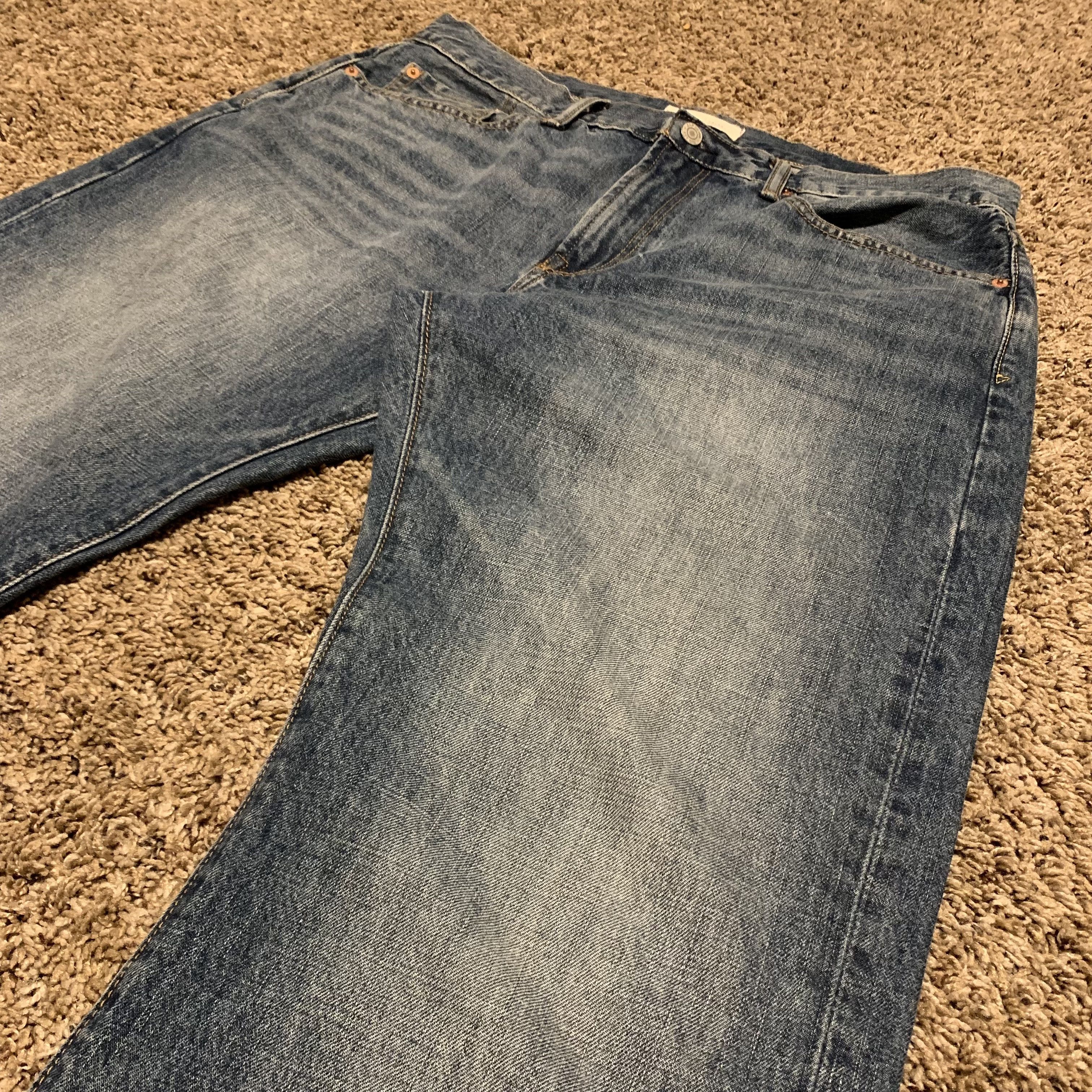 Gap GAP WIDE LEG RELAXED FIT JEANS Size US 33 - 3 Thumbnail