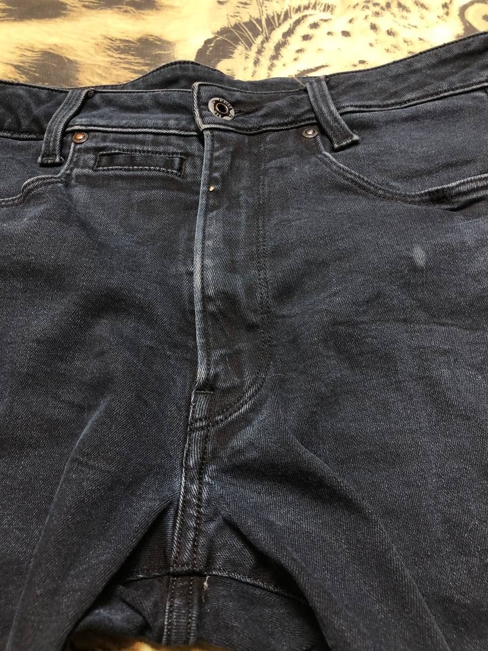 G-Star Vintage Gstar Raw Japanese Avant Garde Opium Y2K Denim Jeans Size US 30 / EU 46 - 14 Thumbnail