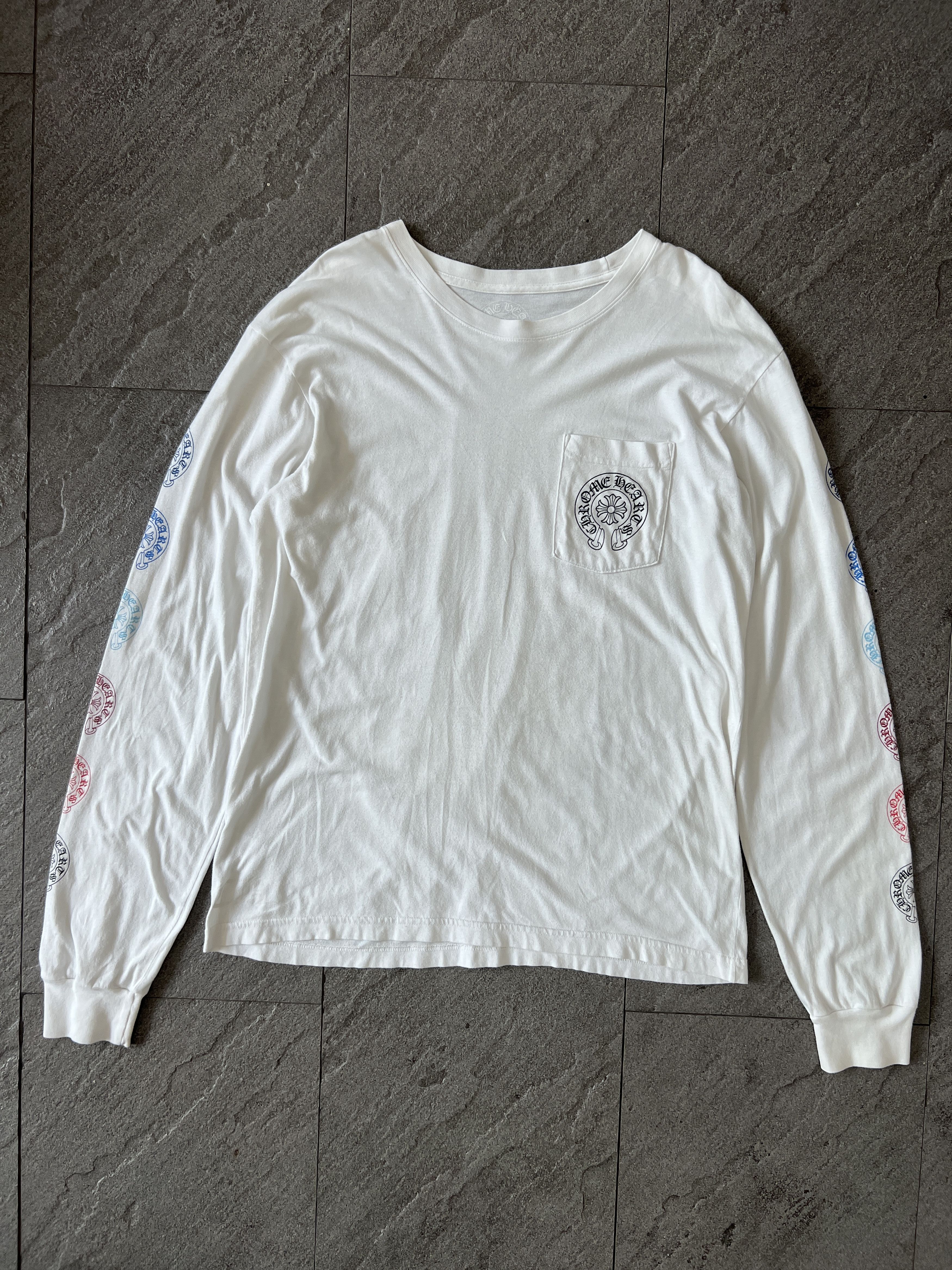 Chrome Hearts CHROME HEARTS Roller Skate Horse Shoe Jersey L/S T