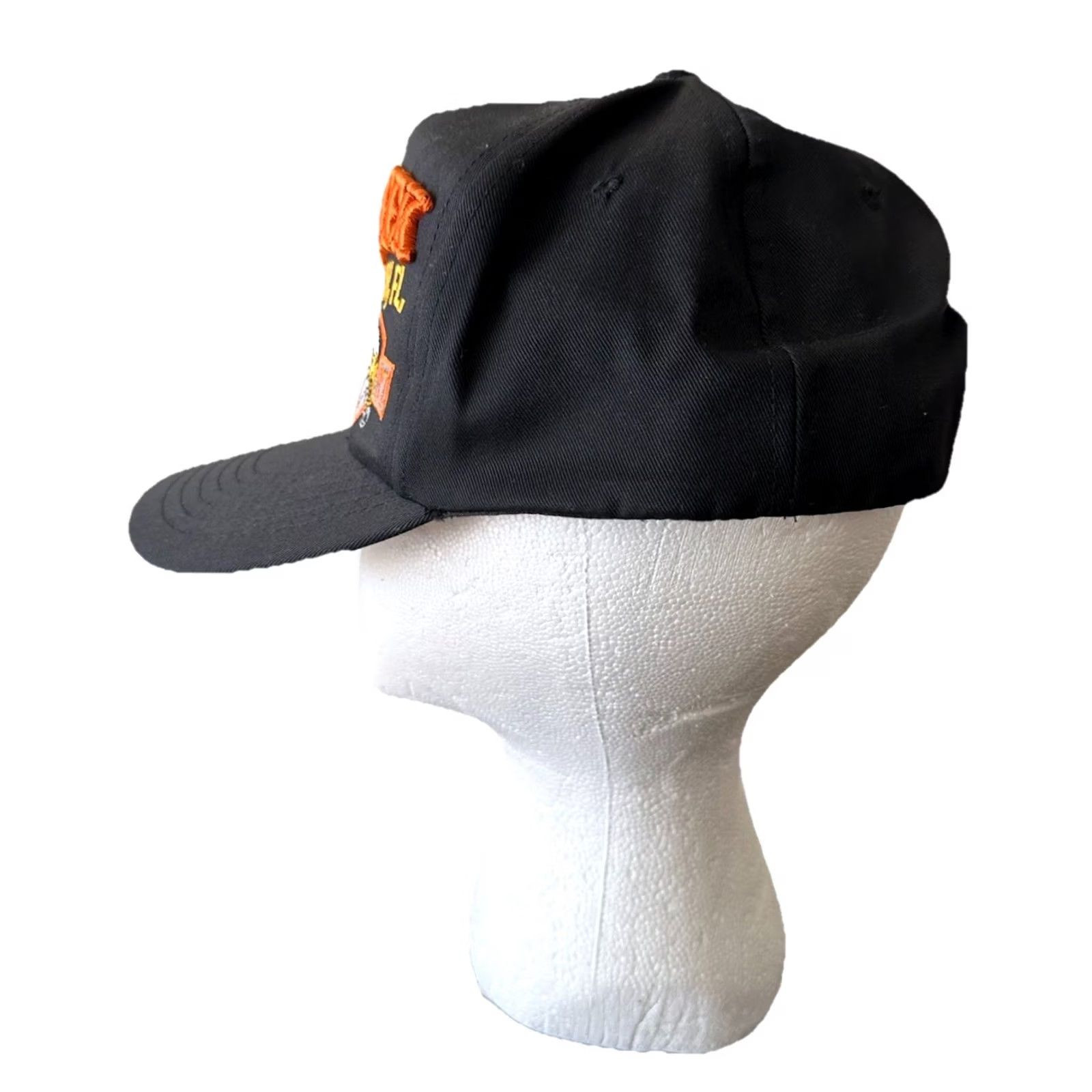 Vintage VINTAGE 90s Bike Week 1997 Daytona Beach FL Snapback Hat Snapback Eagle NWOT CSI Men Black One Size Cotton Adjustable Beach Size ONE SIZE - 3 Thumbnail