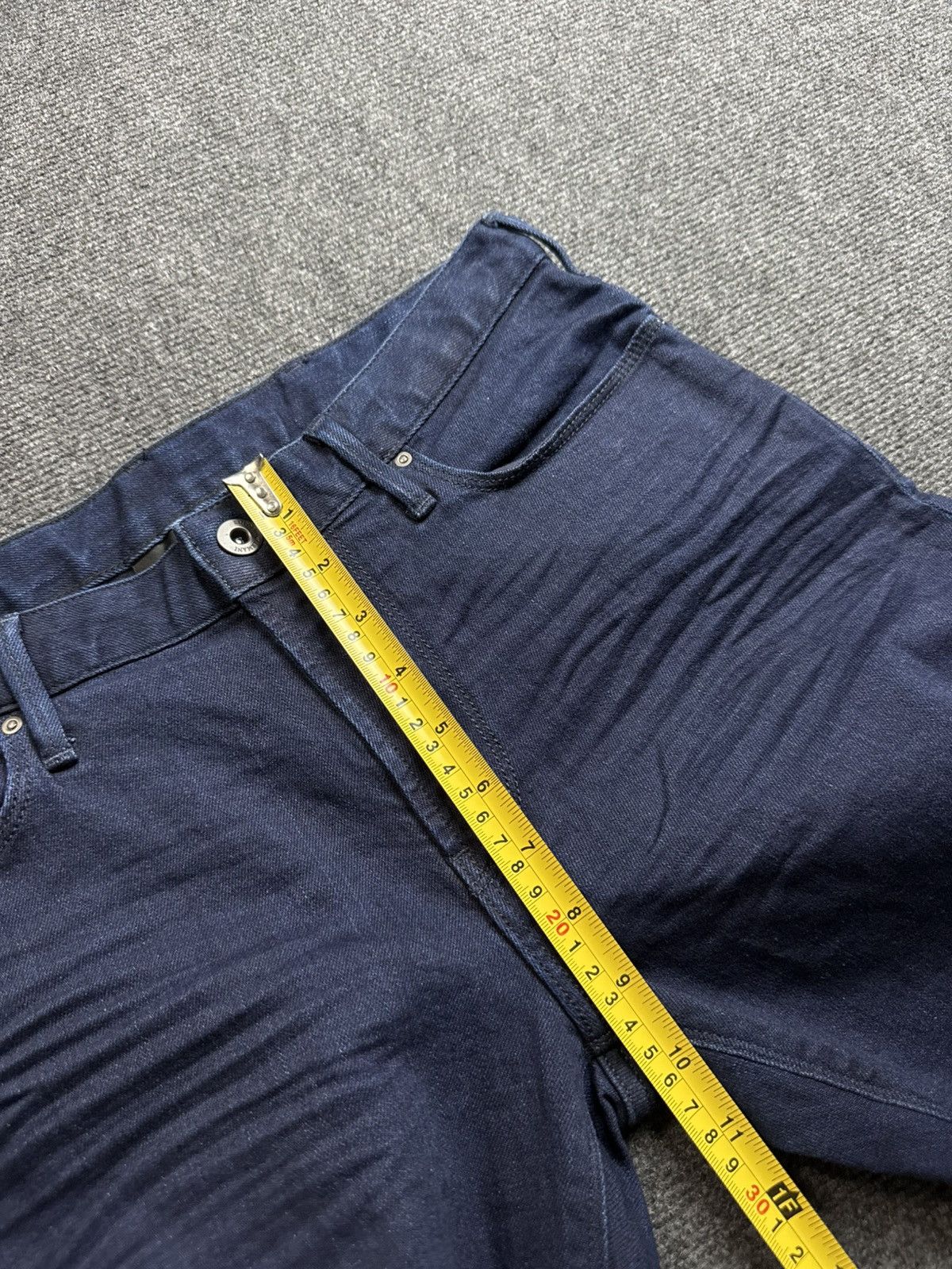Emporio Armani NWT 00s Luxury Emporio Armani J06 Slim Fit Jeans Dark Blue Size US 30 / EU 46 - 17 Thumbnail