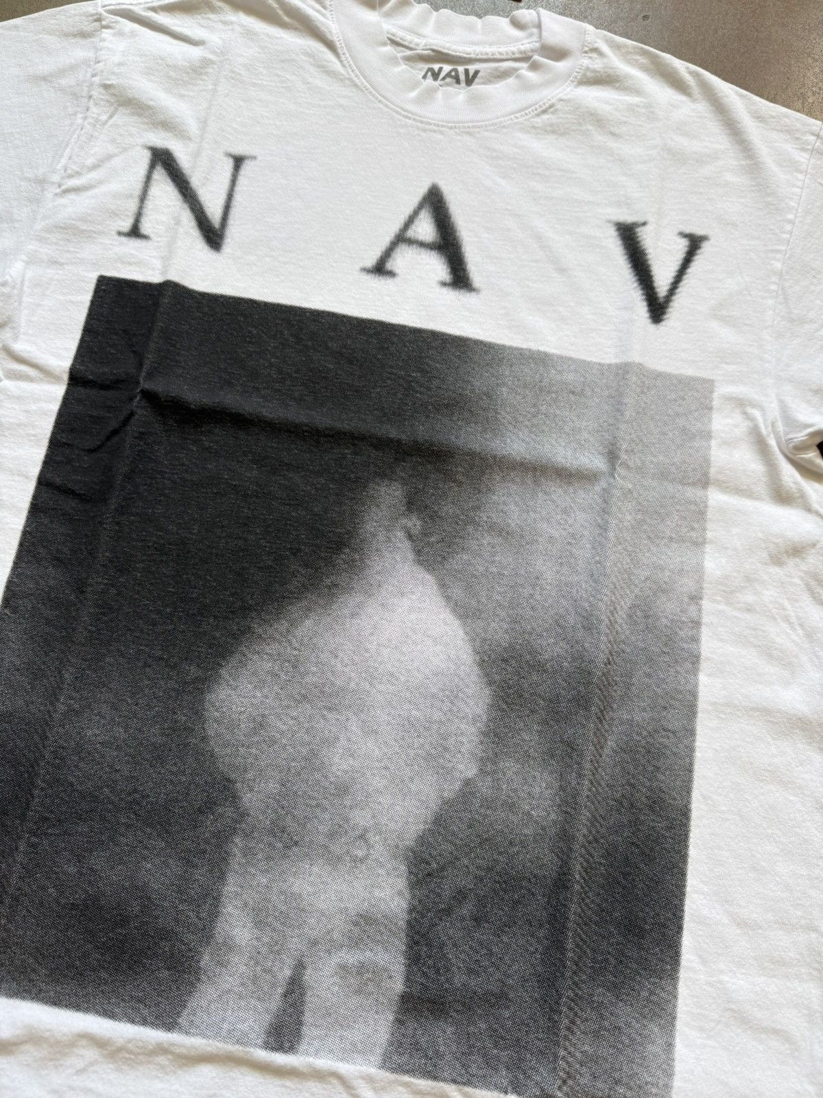 Saint Michael Saint Michael x NAV OMW2 Rexdale Tee White 001 Medium Size US M / EU 48-50 / 2 - 3 Thumbnail