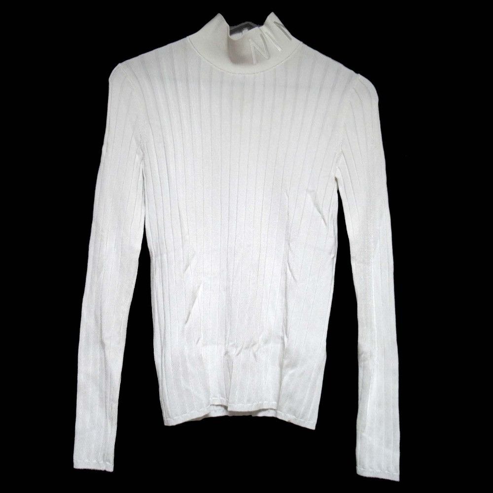 Other Other Nina Ricci High Neck Rib Knit Top Cotton Tops DUTY FREE for USA Size ONE SIZE - 1 Thumbnail