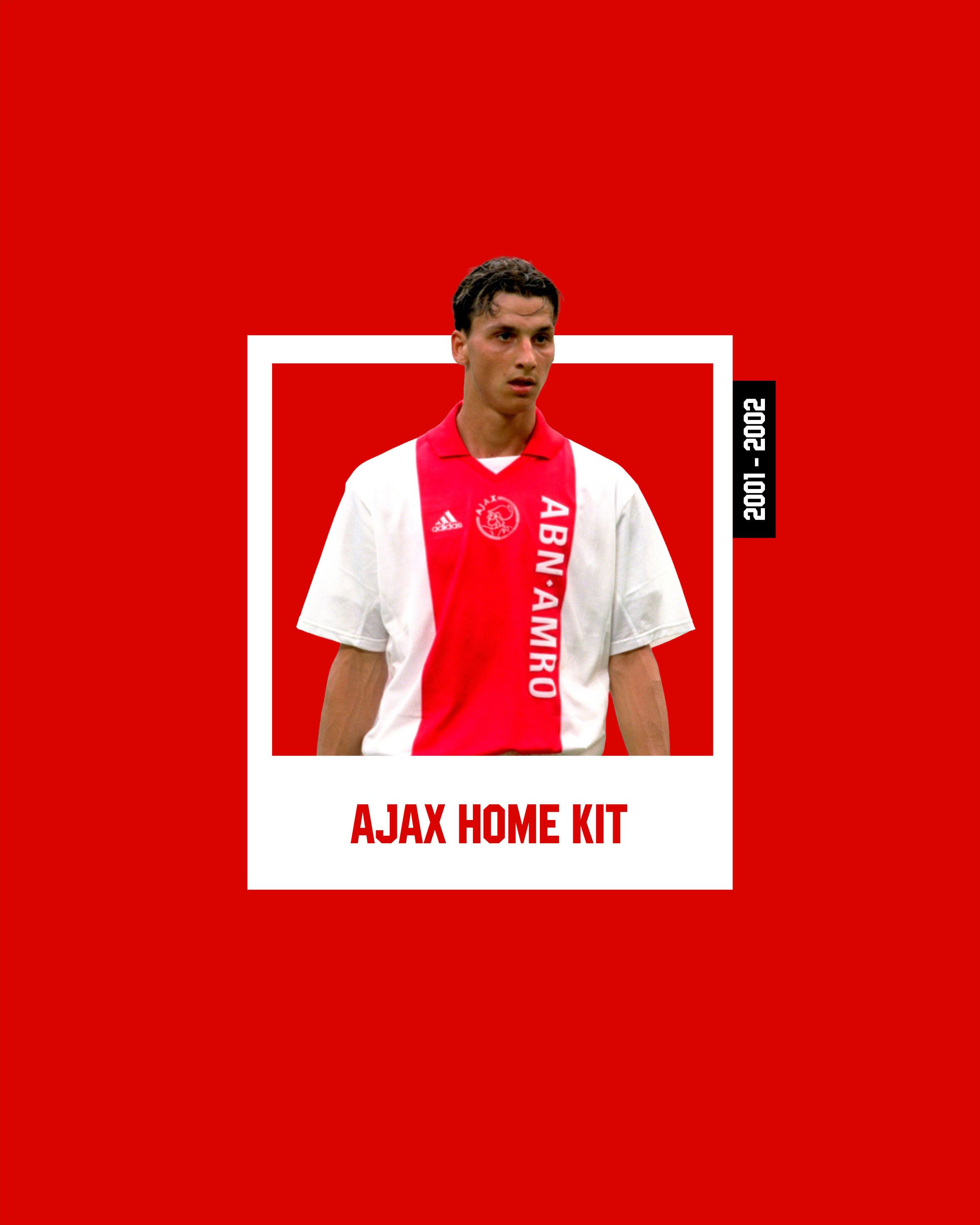 Adidas Ajax Amsterdam Home Kit 2001 2002 Size US L / EU 52-54 / 3 - 10 Thumbnail