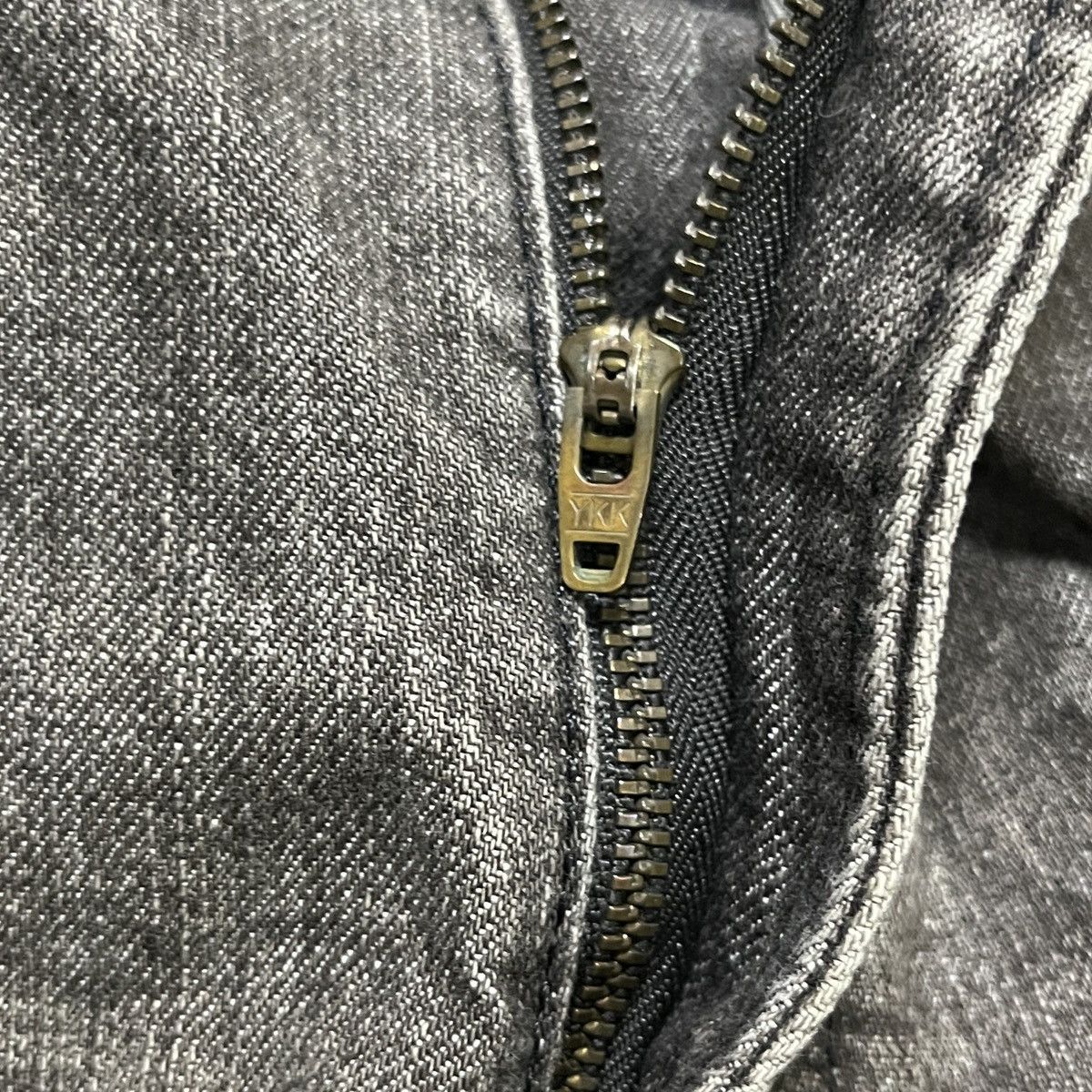 If Six Was Nine × Japanese Brand Vintage Crack Wash Rust Bobson Baggy Jeans Size US 35 - 5 Thumbnail