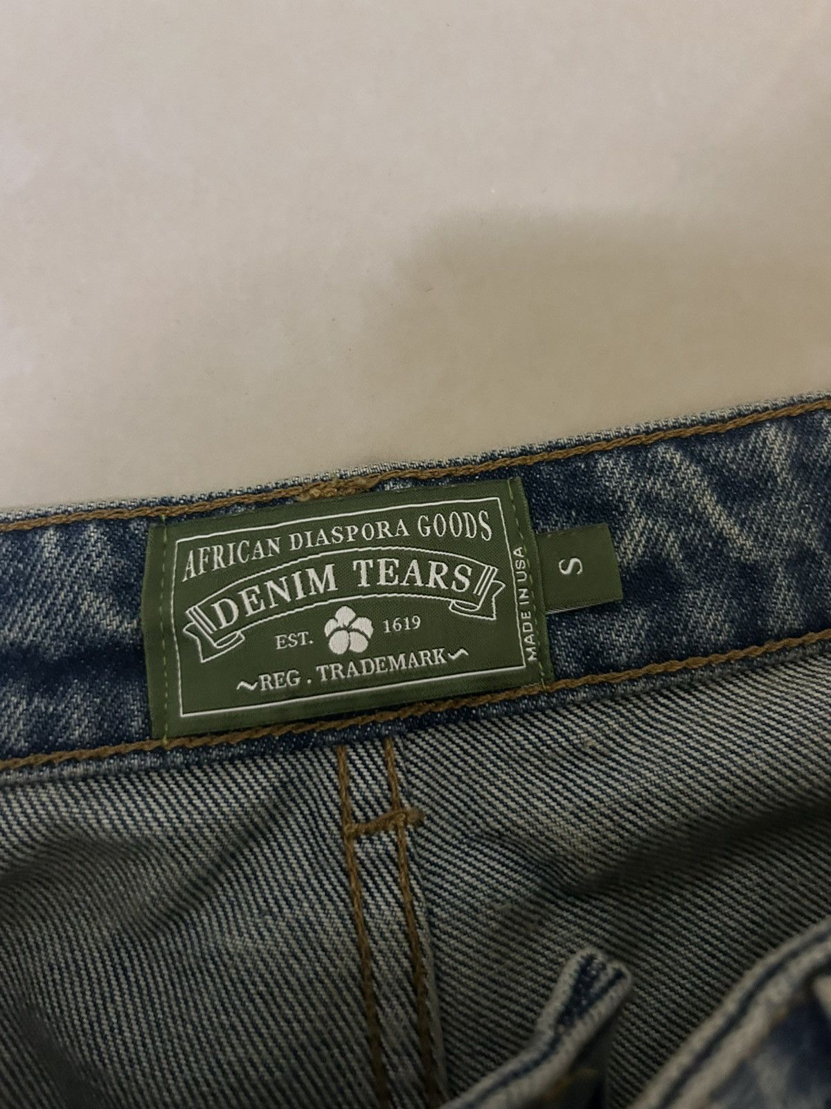 DENIM TEARS Denim Tears Denim Shorts cotton wreath Size US 30 / EU 46 - 2 Thumbnail