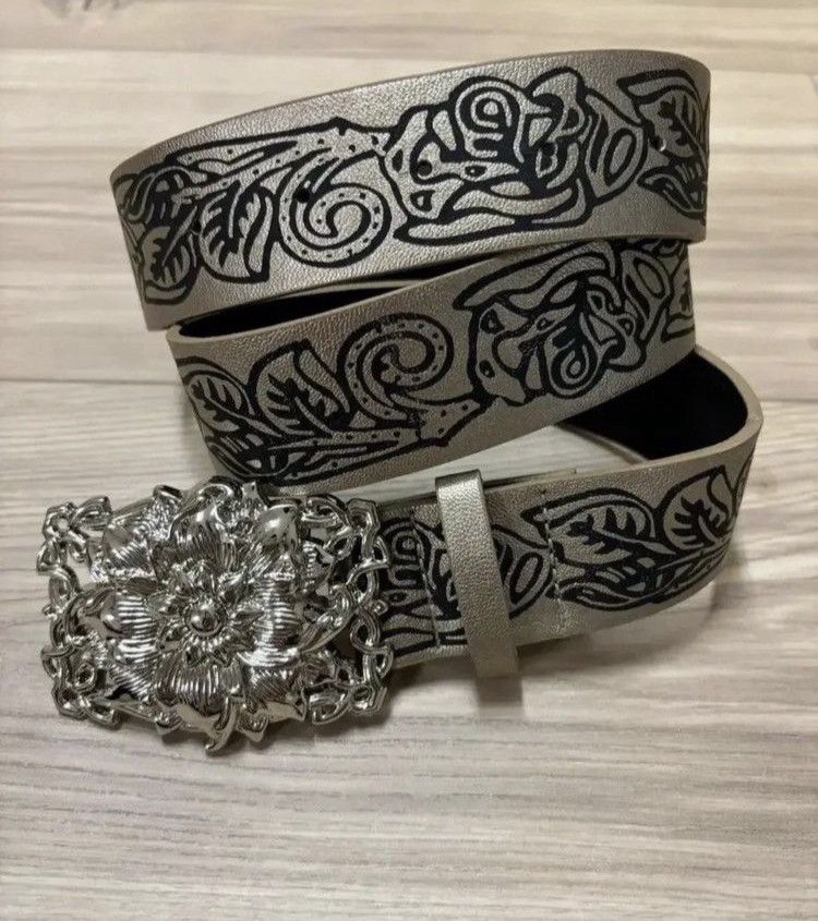 Japanese Brand Poisonous Rose Buckle Belt Size ONE SIZE - 1 Thumbnail