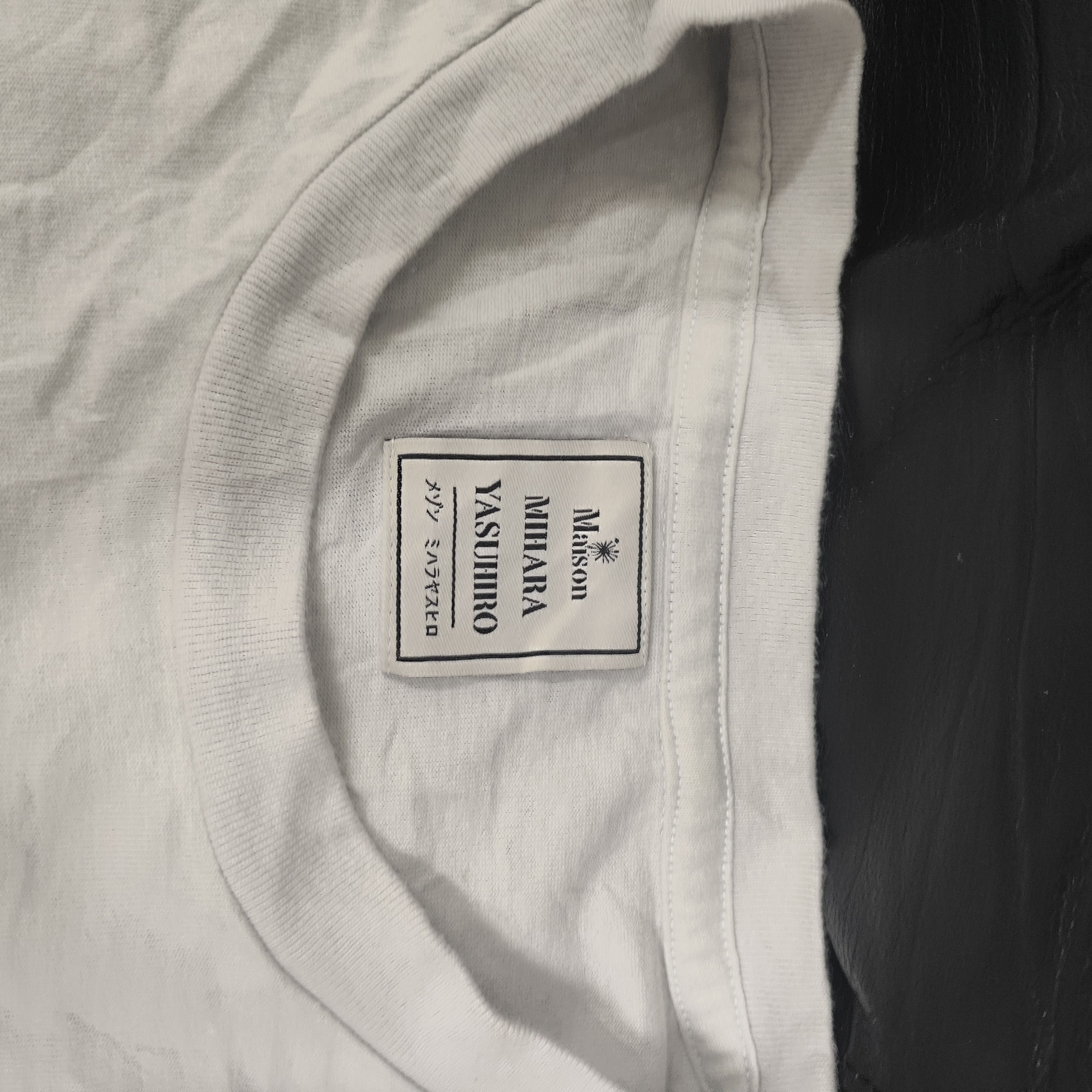 Japanese Brand × Maison MIHARA YASUHIRO Maison Miharayasuhiro "Double" T-shirt Unique Design Size US L / EU 52-54 / 3 - 4 Thumbnail