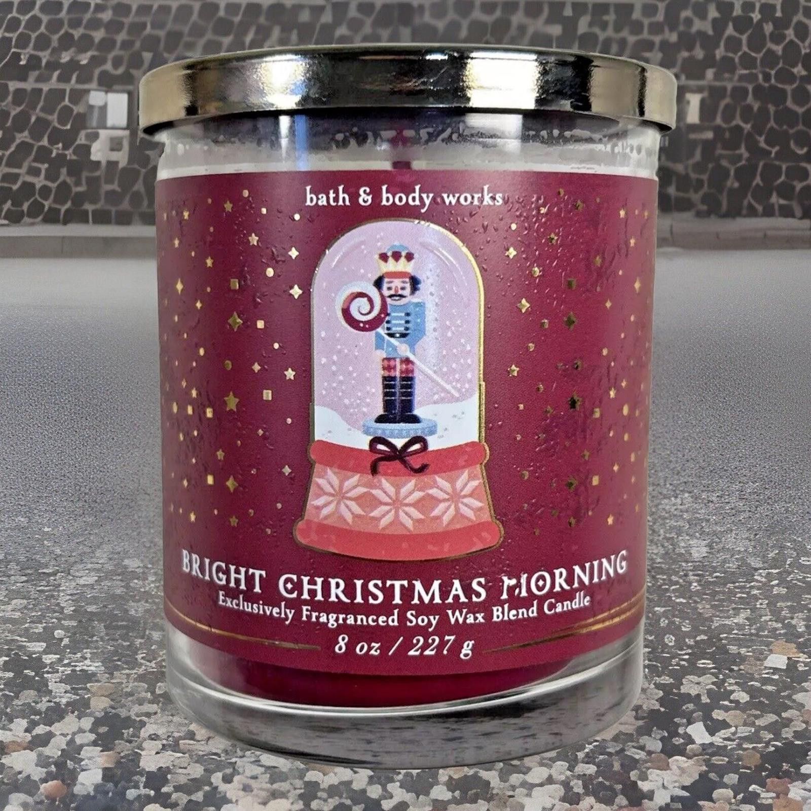 Designer Bath & Body BRIGHT CHRISTMAS MORNING Single Wick Candle Size ONE SIZE - 1 Thumbnail