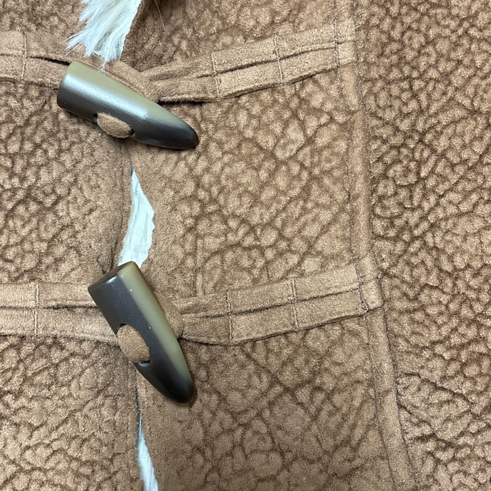 Cabelas Cabelas Faux Shearling Vest Womens XL Natural Brown Open Gil Size XL / US 12-14 / IT 48-50 - 6 Thumbnail