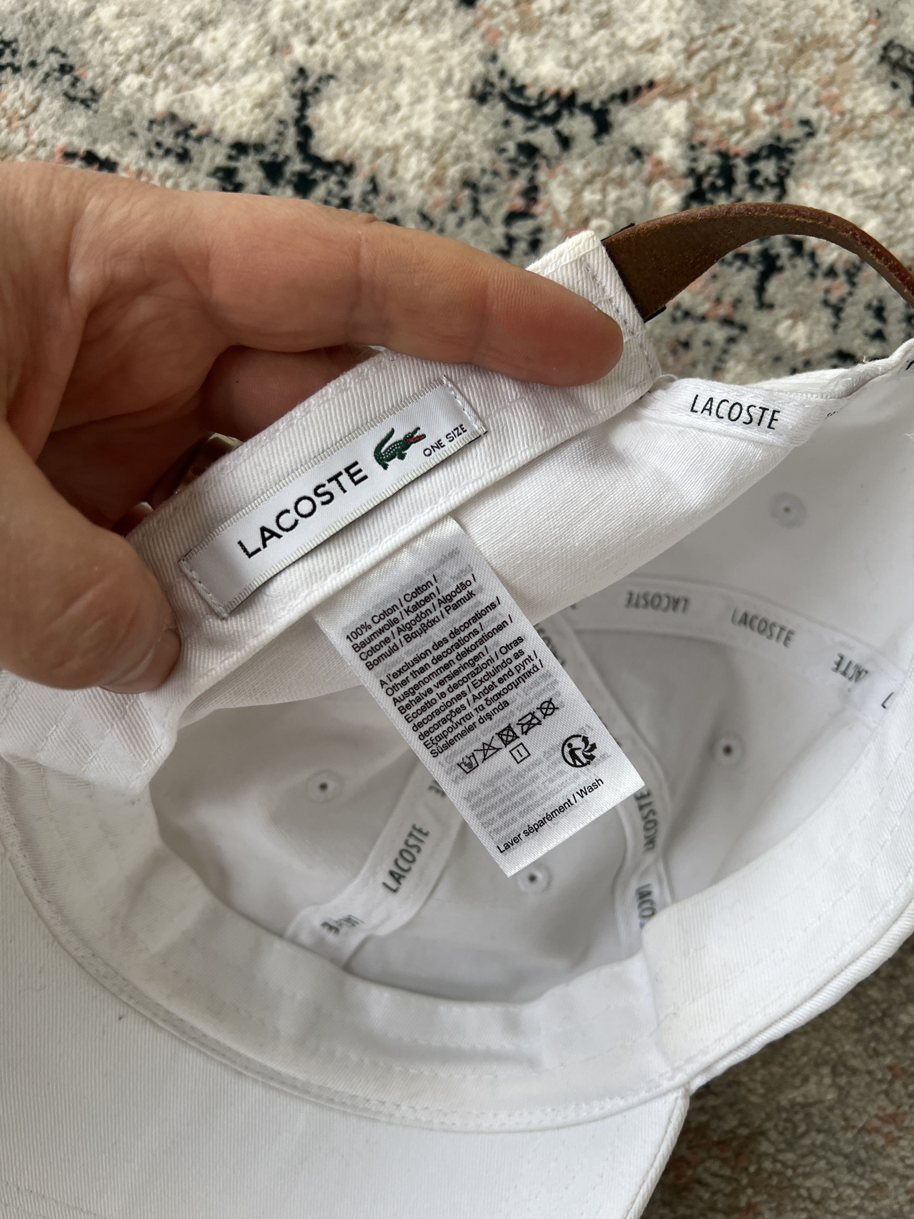 Lacoste Lacoste Cap Size ONE SIZE - 9 Thumbnail