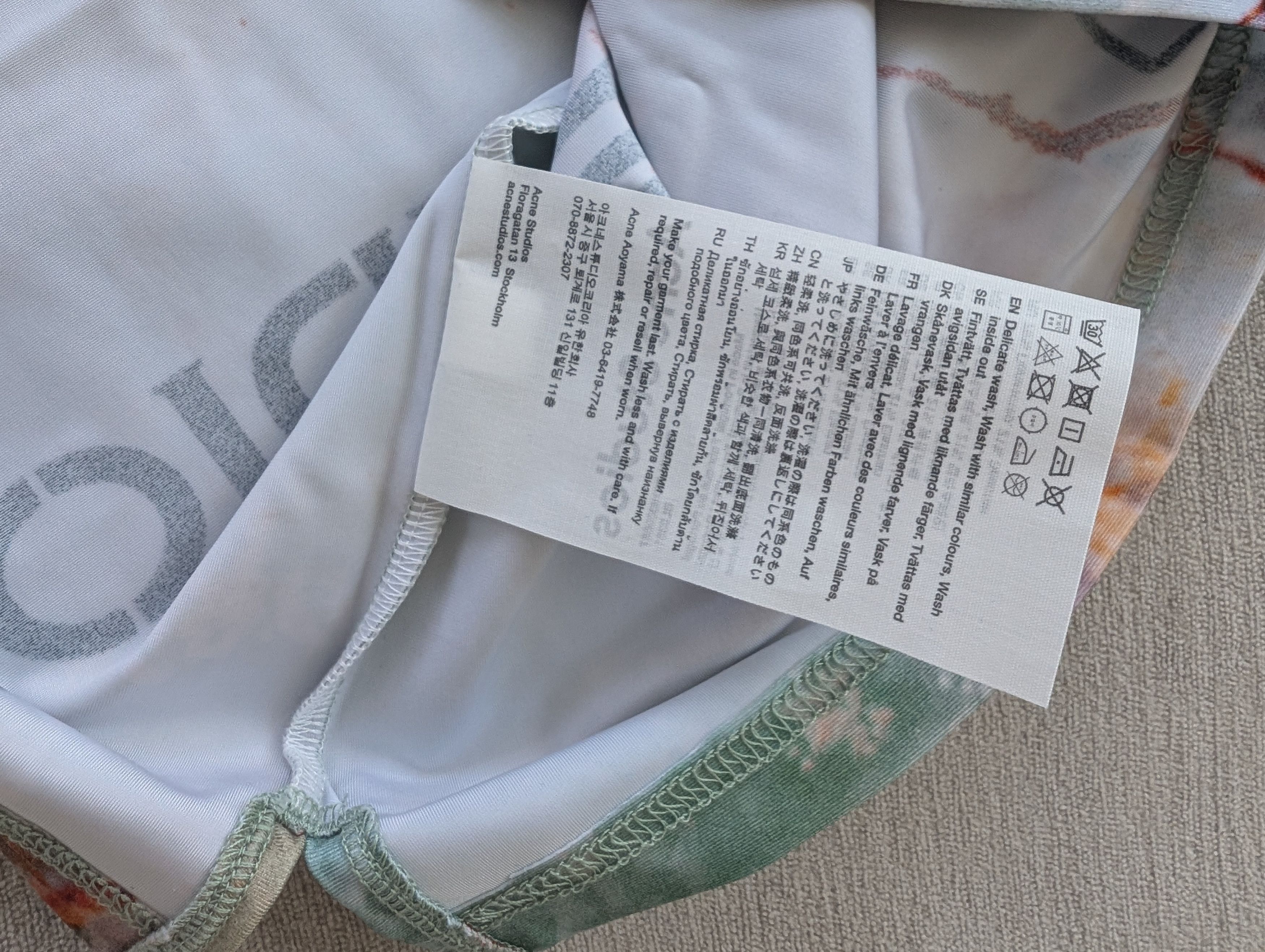 Acne Studios Tank Top "I only sleep with the best" Size US M / EU 48-50 / 2 - 4 Thumbnail