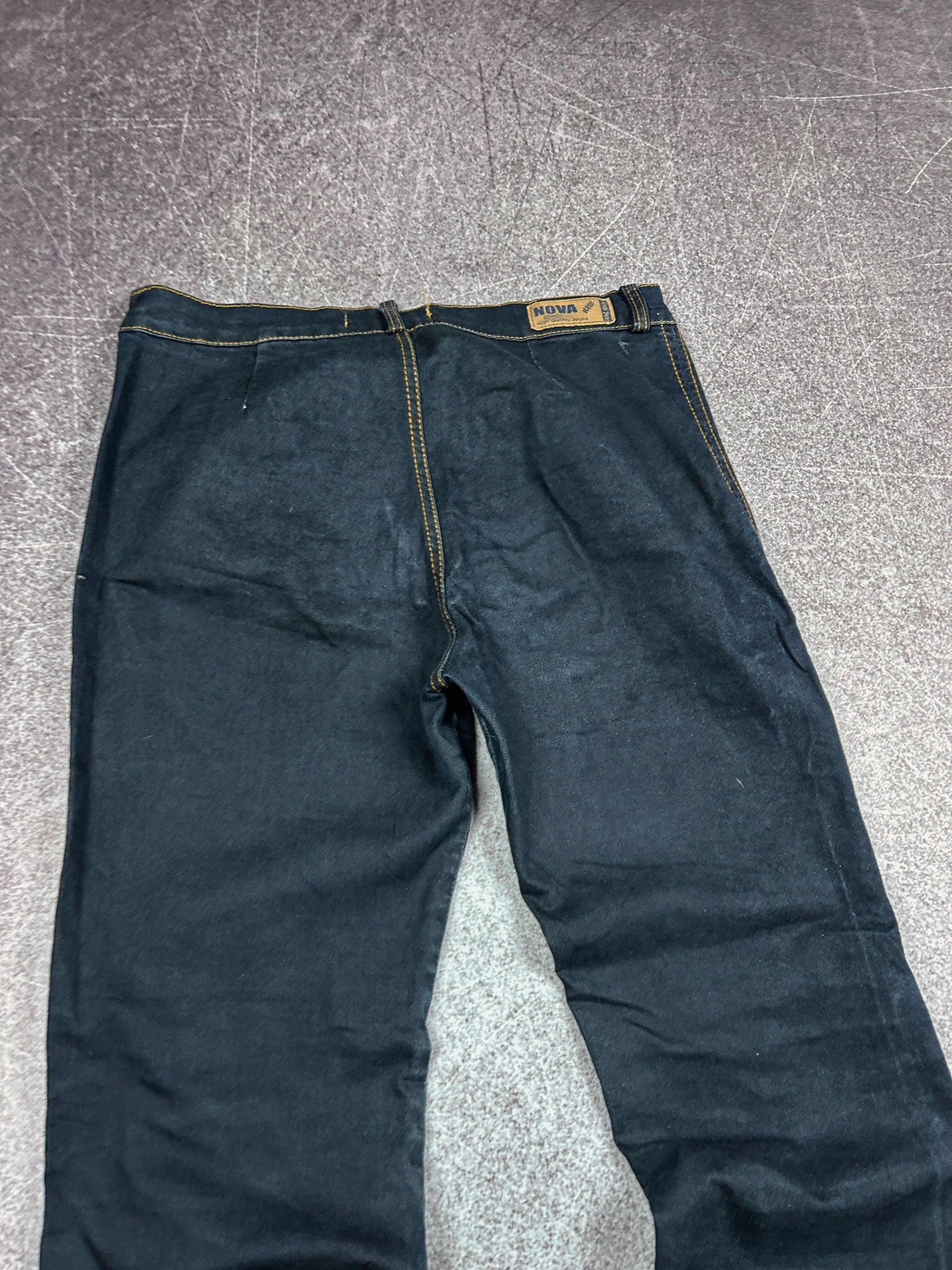 Vintage 💥HYSTERIC GLAMOUR IF SIX WAS NINE STYLE FLARED FUR JEANS Size US 32 / EU 48 - 7 Thumbnail