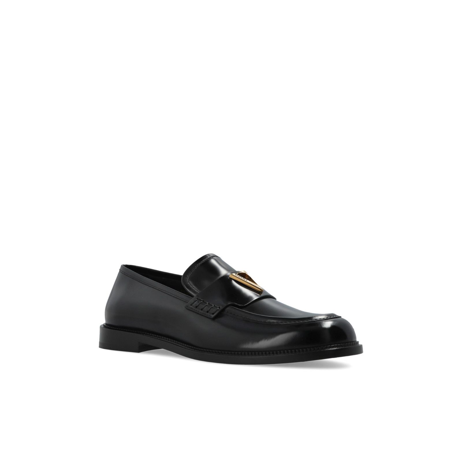 Versace VERSACE Black Leather Loafers New And Authentic (Men's size: Size US 9 / EU 42 - 2 Thumbnail
