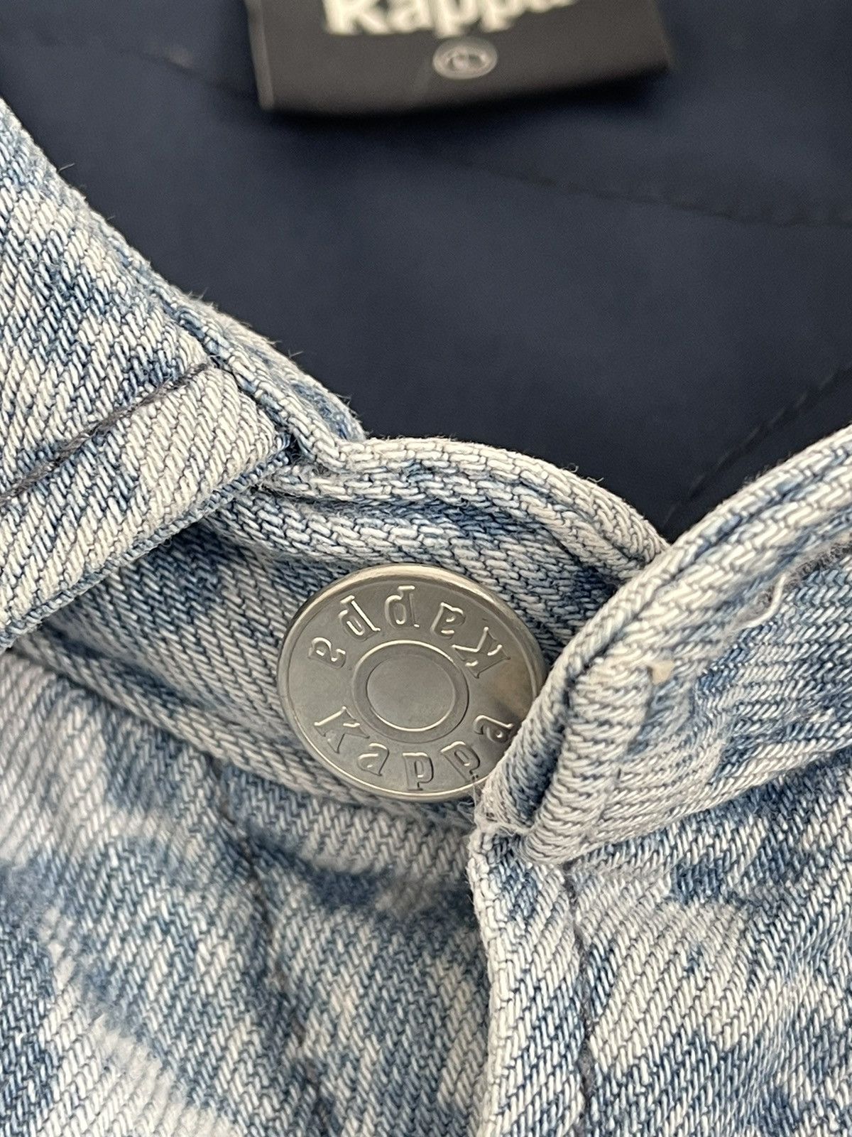 Japanese Brand × Kappa Kappa Long Jeans Jacket Size US L / EU 52-54 / 3 - 11 Thumbnail