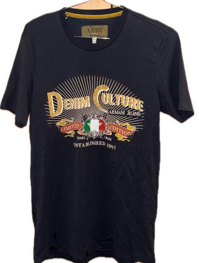 Armani Armani Jeans tshirt, Men's Fashion, Denim Culture Italy Size US M / EU 48-50 / 2 - 1 Thumbnail