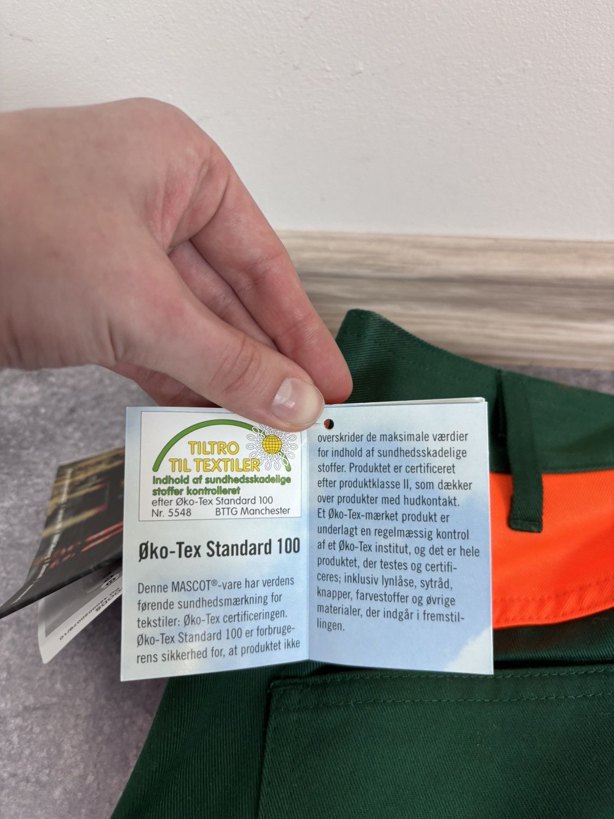 Other Mascot Men’s NWT Reflective Green/Orange Safety Work Pants Size US 32 / EU 48 - 17 Thumbnail