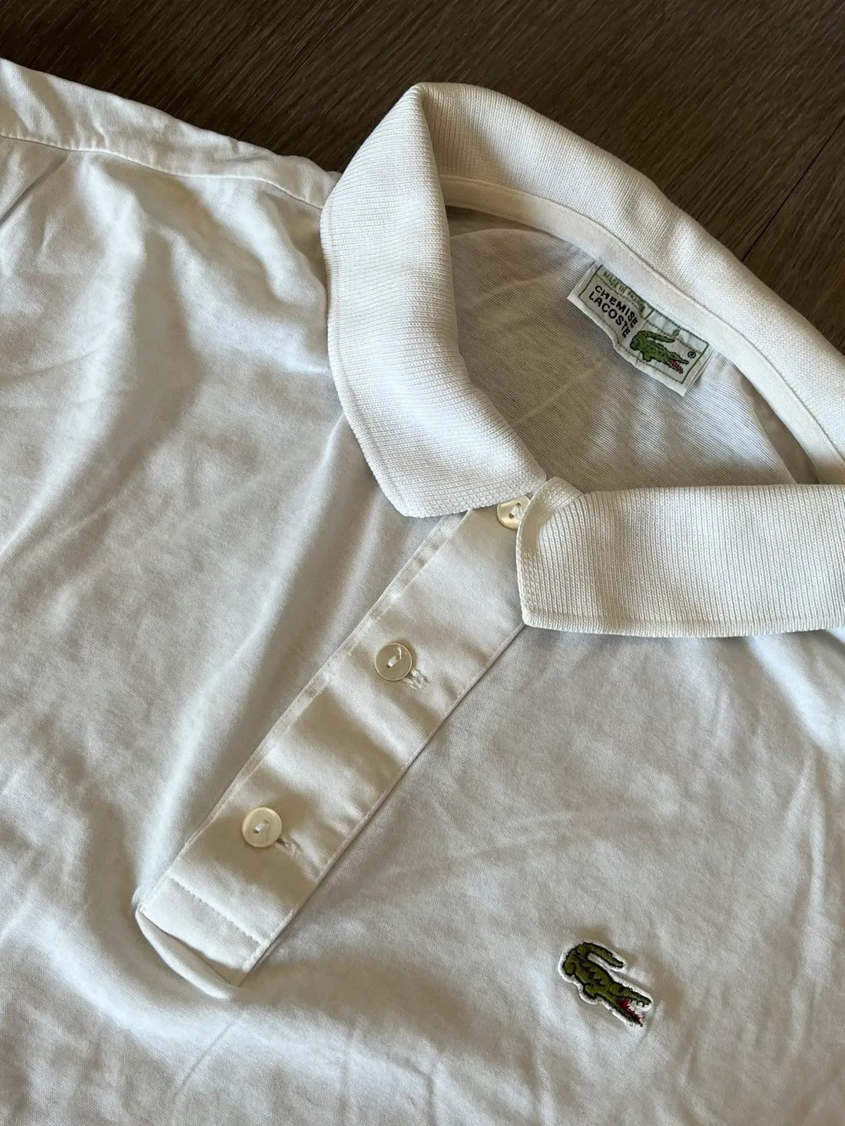 Lacoste Lacoste Made in Spain Sz 6 / XL Single Stich 1990's Size US XL / EU 56 / 4 - 8 Thumbnail