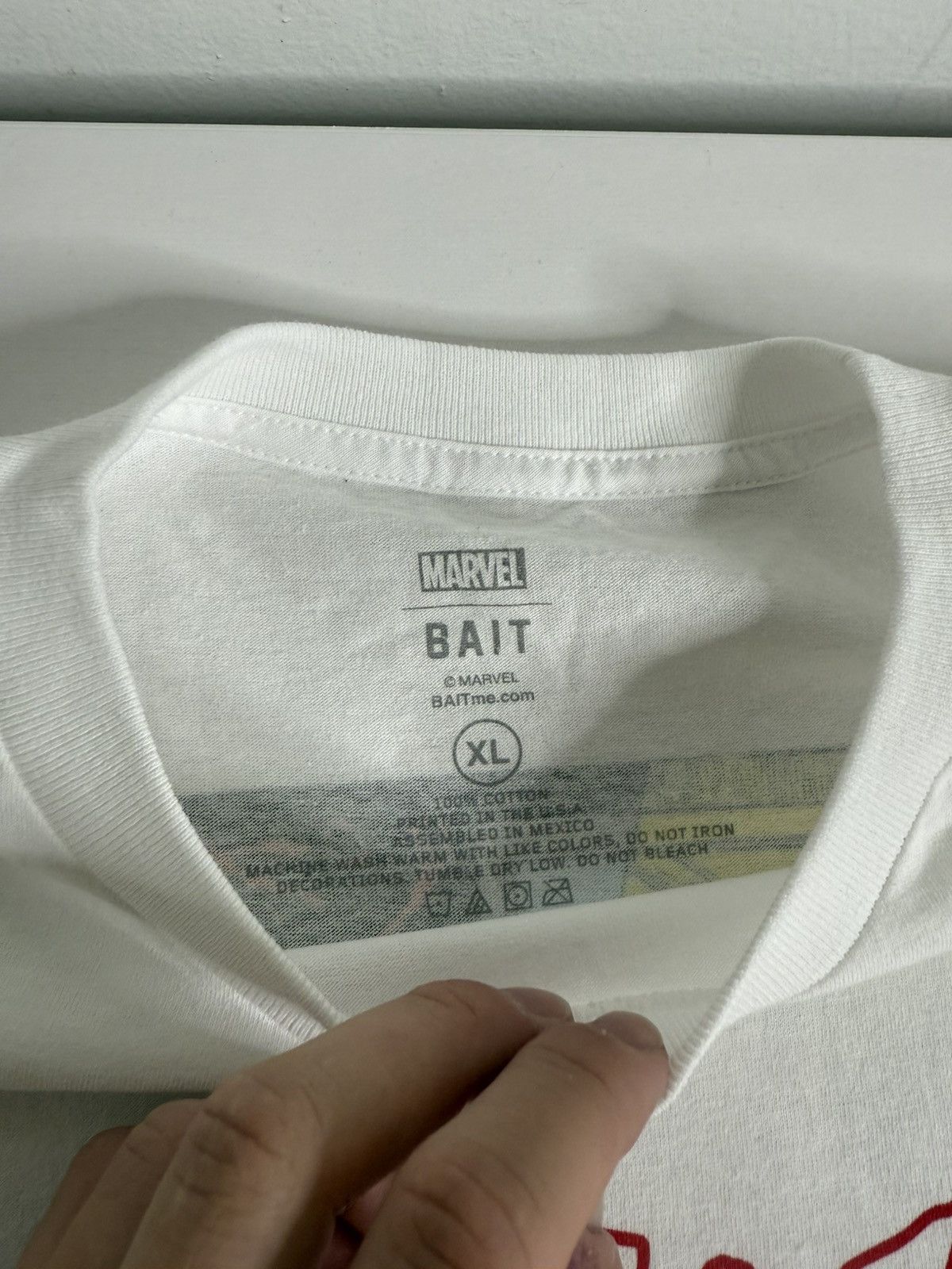 Bait Bait x Marvel Carnage Tee "White" (XL) *BRAND NEW* Size US XL / EU 56 / 4 - 7 Thumbnail