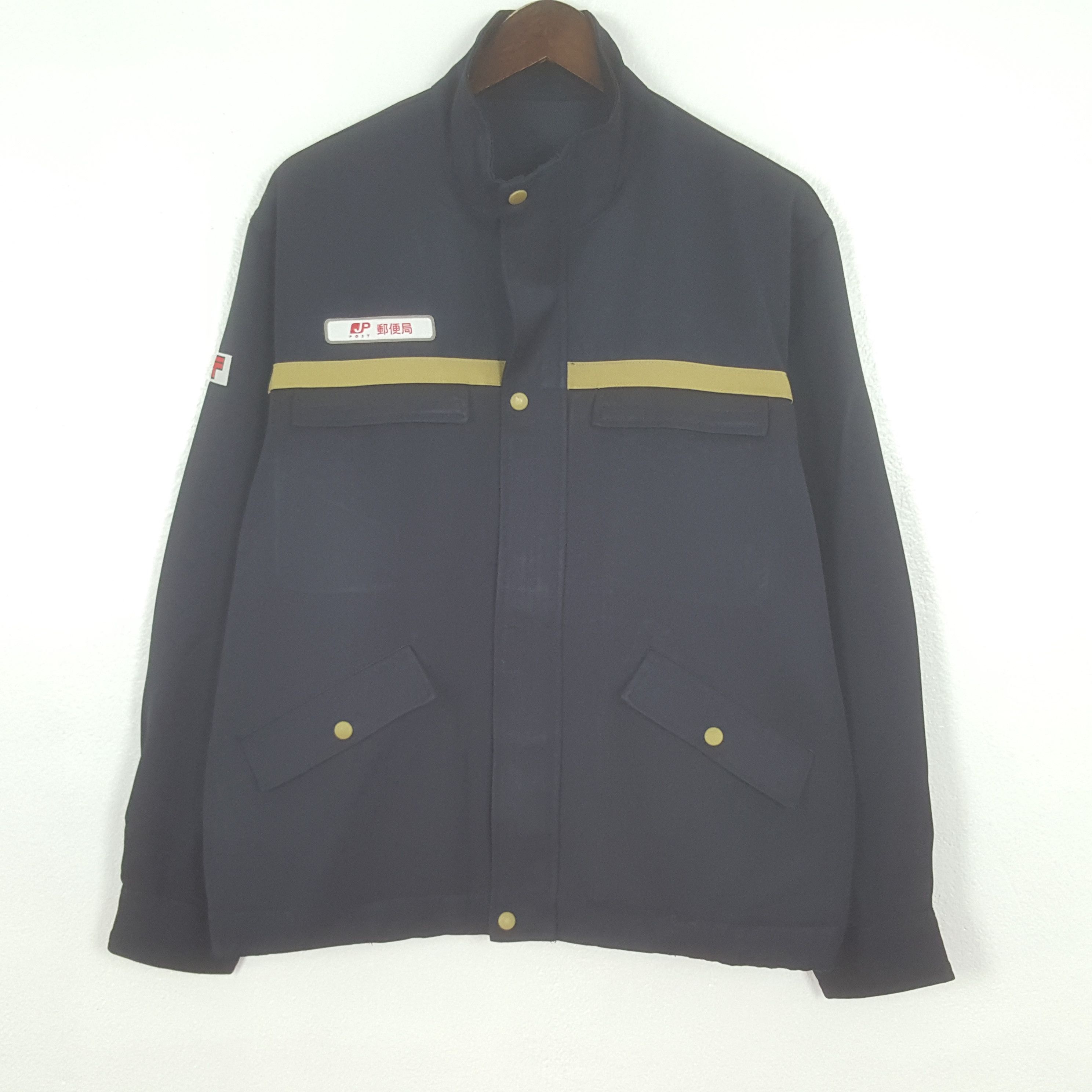 Japanese Brand Vintage Japan Post Worker Uniform Jacket Size US L / EU 52-54 / 3 - 3 Thumbnail