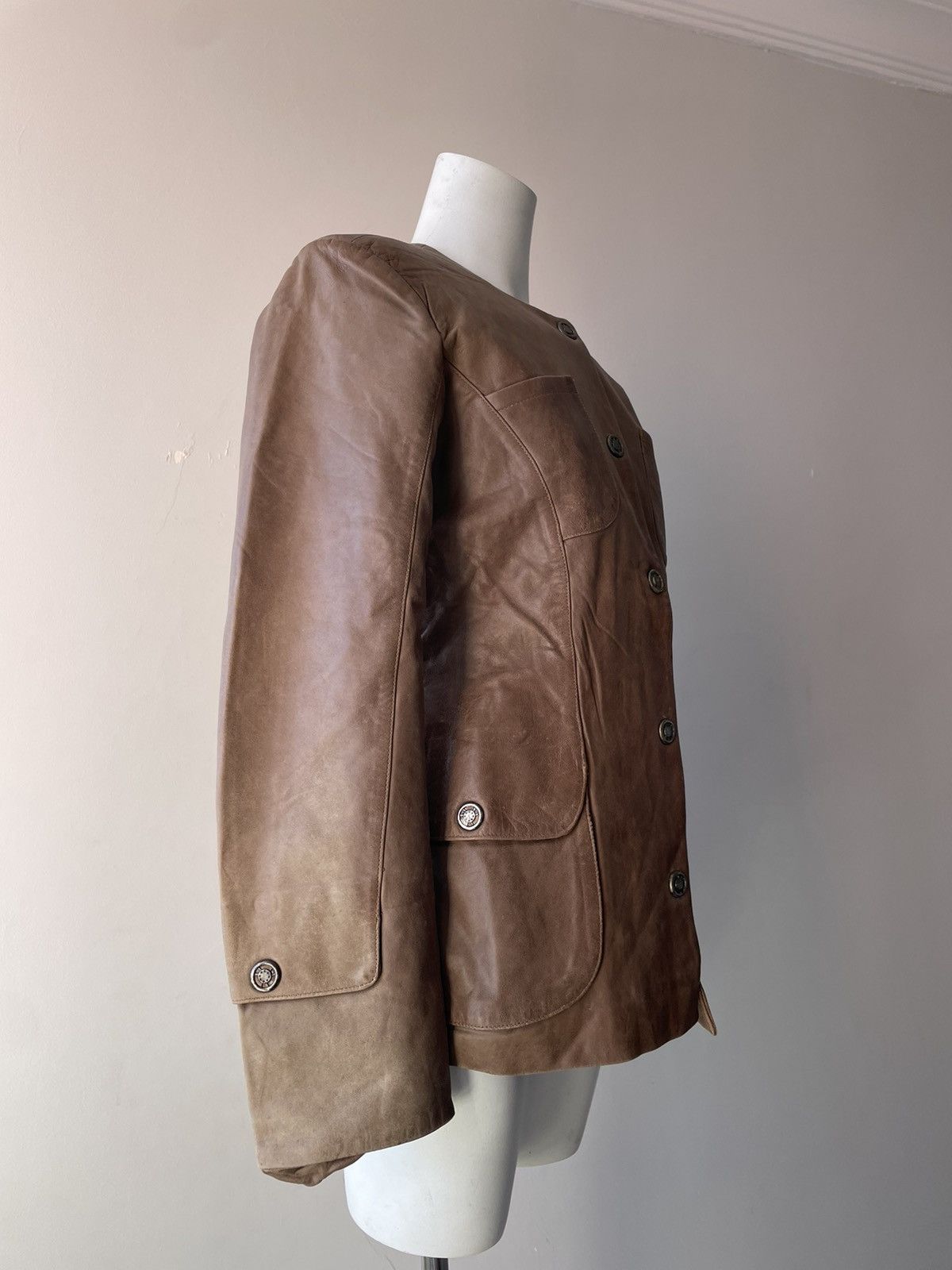 Vintage Vintage leather jacket Size L / US 10 / IT 46 - 12 Thumbnail