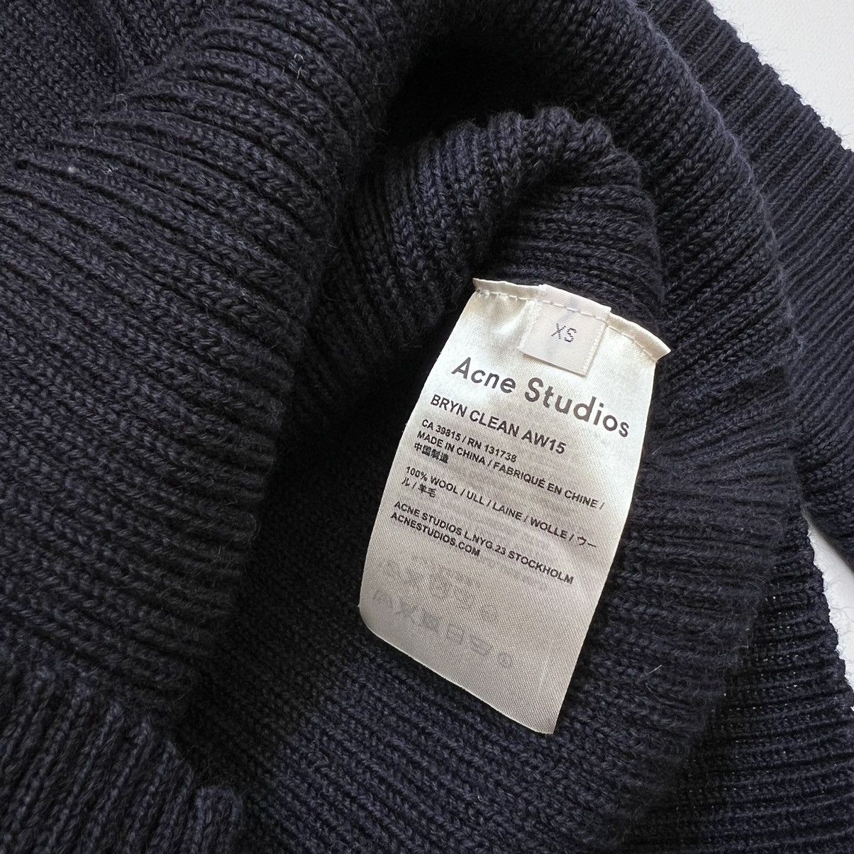 Acne Studios Acne Studios Bryan Clean wool roll neck sweater Size XS / US 0-2 / IT 36-38 - 4 Thumbnail
