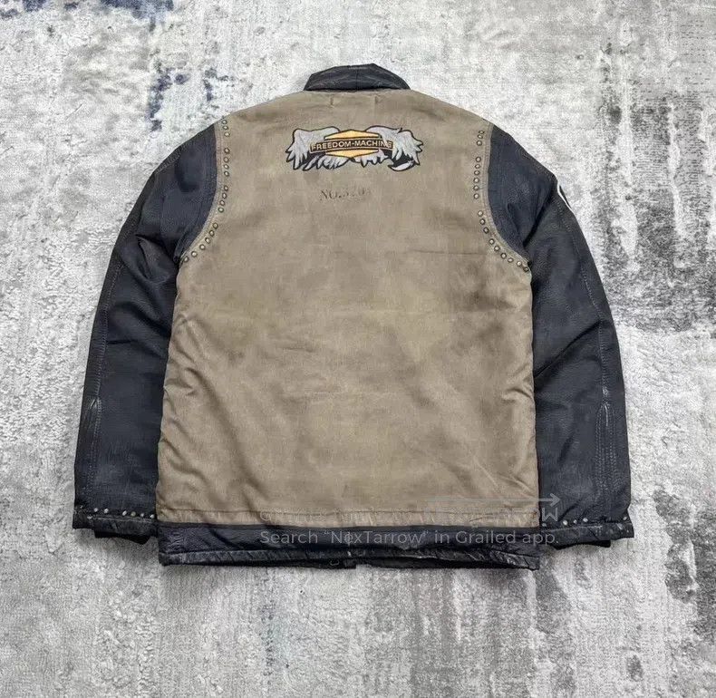 Neighborhood Neighborhood Motorcycle Jacket Cotton Coat Size US M / EU 48-50 / 2 - 2 Thumbnail