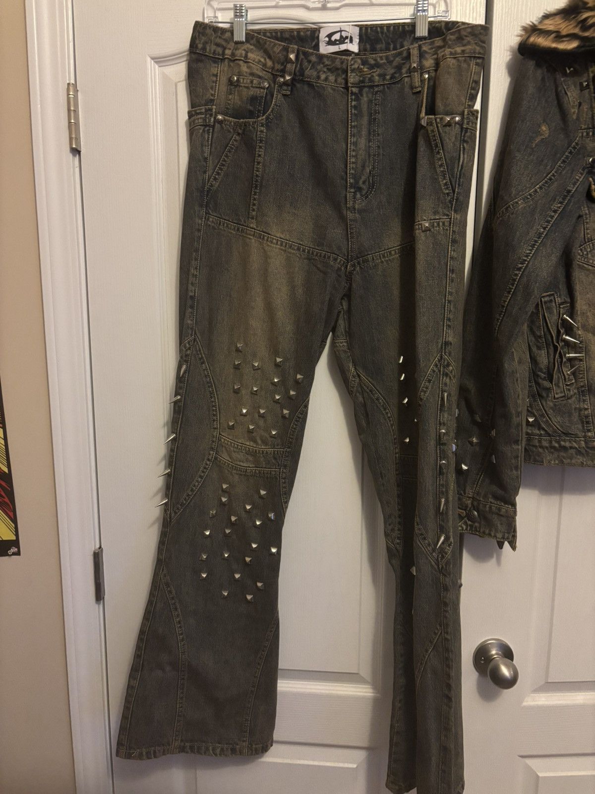 Other “More chaos” Spiked japanese Denim set Size US L / EU 52-54 / 3 - 5 Thumbnail