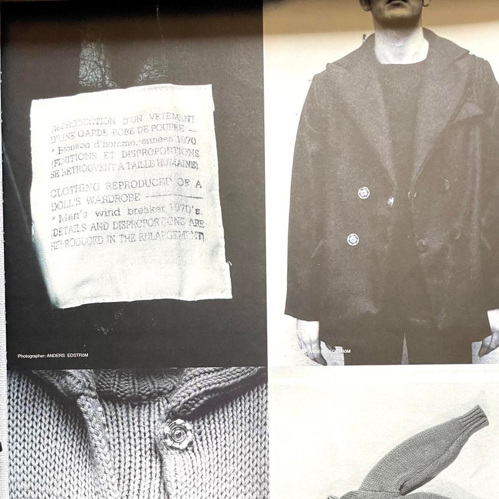 Designer × Maison Margiela × Vintage Maison Martin Margiela photo Archive poster framed 9x12 Size ONE SIZE - 2 Thumbnail