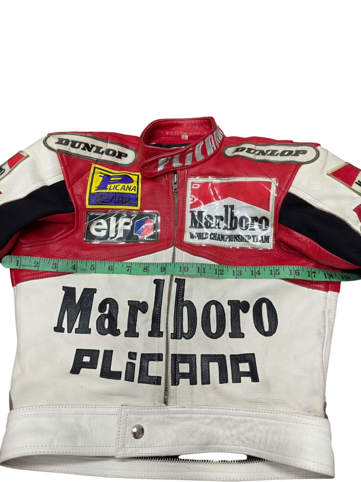 Alpinestars × Marlboro × Vintage Vintage Marlboro Leather Racing Suit Separated Size US 30 / EU 46 - 11 Thumbnail