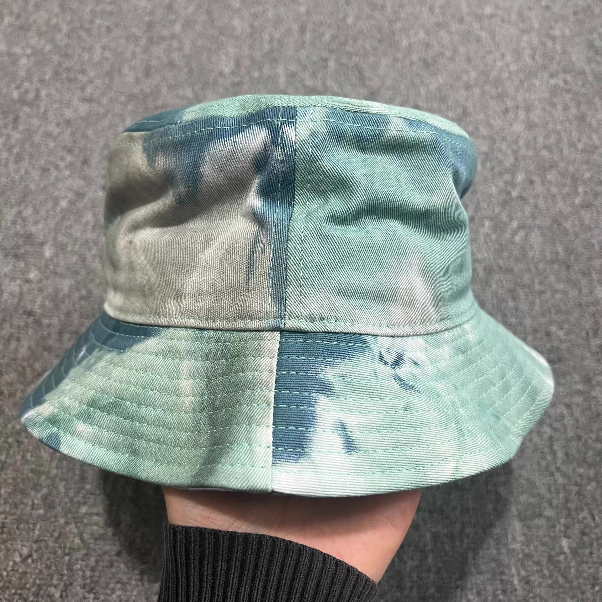 Crocs Cross Colours Embroidered Washed Tie-Dye Bucket Hat Q7 Size ONE SIZE - 5 Thumbnail