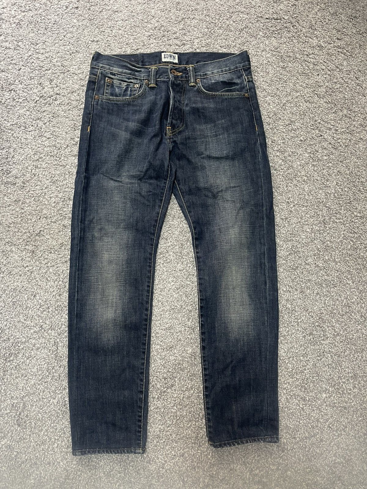 Edwin Edwin ED-80 Slim Jeans Japan Denim Size 30x32 Size US 30 / EU 46 - 1 Thumbnail
