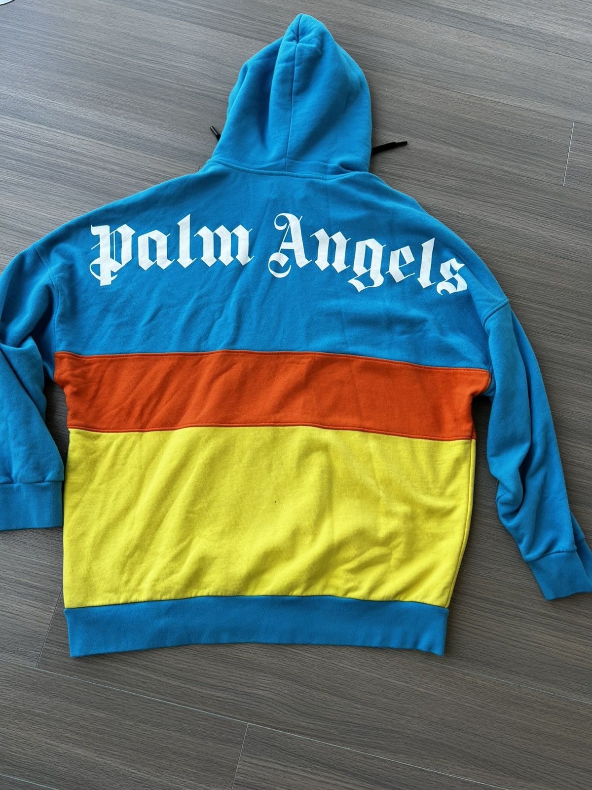 Palm Angels PALM ANGELS Color-block Hoodie Size US XL / EU 56 / 4 - 3 Thumbnail