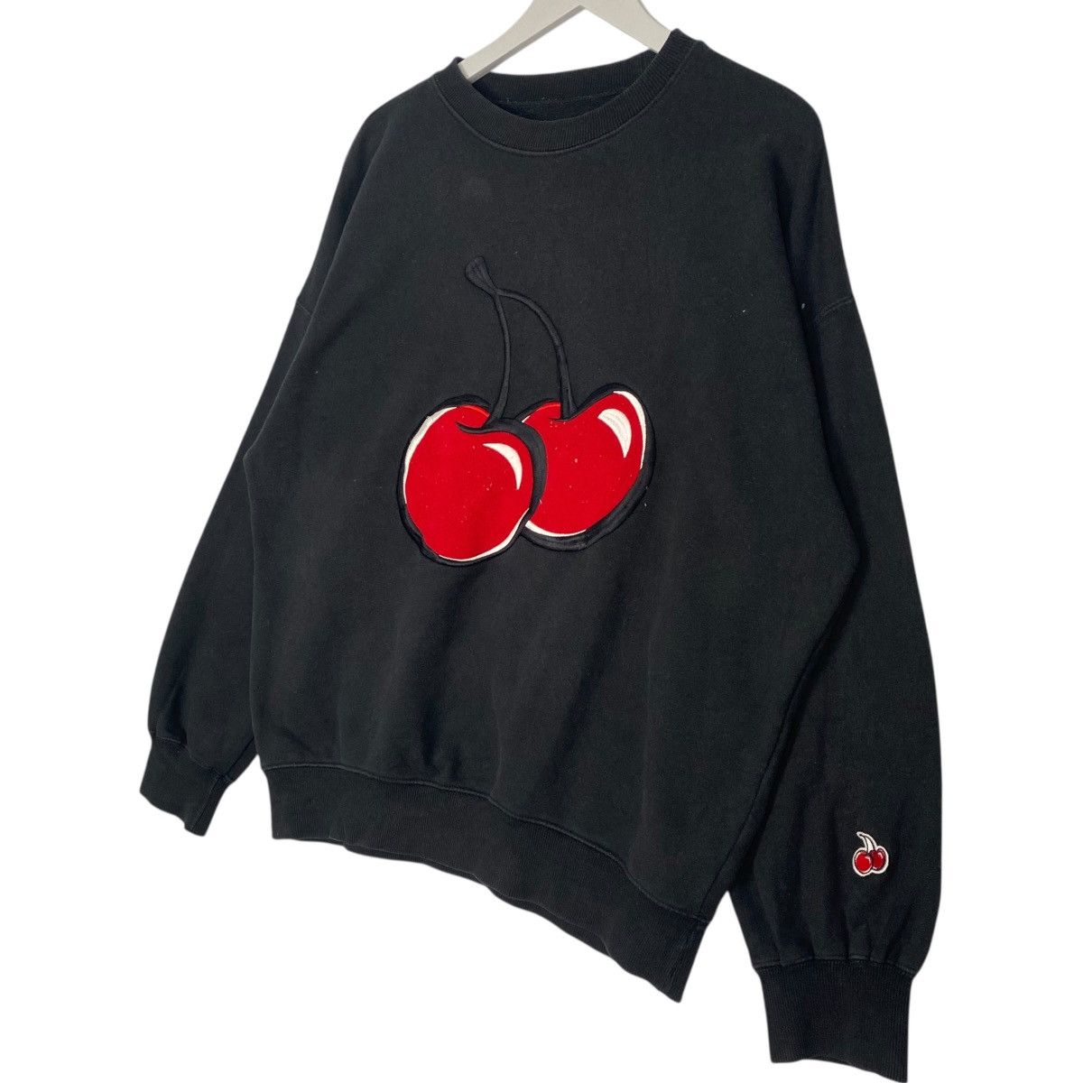Vintage Vintage KIRSH Sweatshirt Crewneck Black Big Logo Size M Size US M / EU 48-50 / 2 - 3 Thumbnail