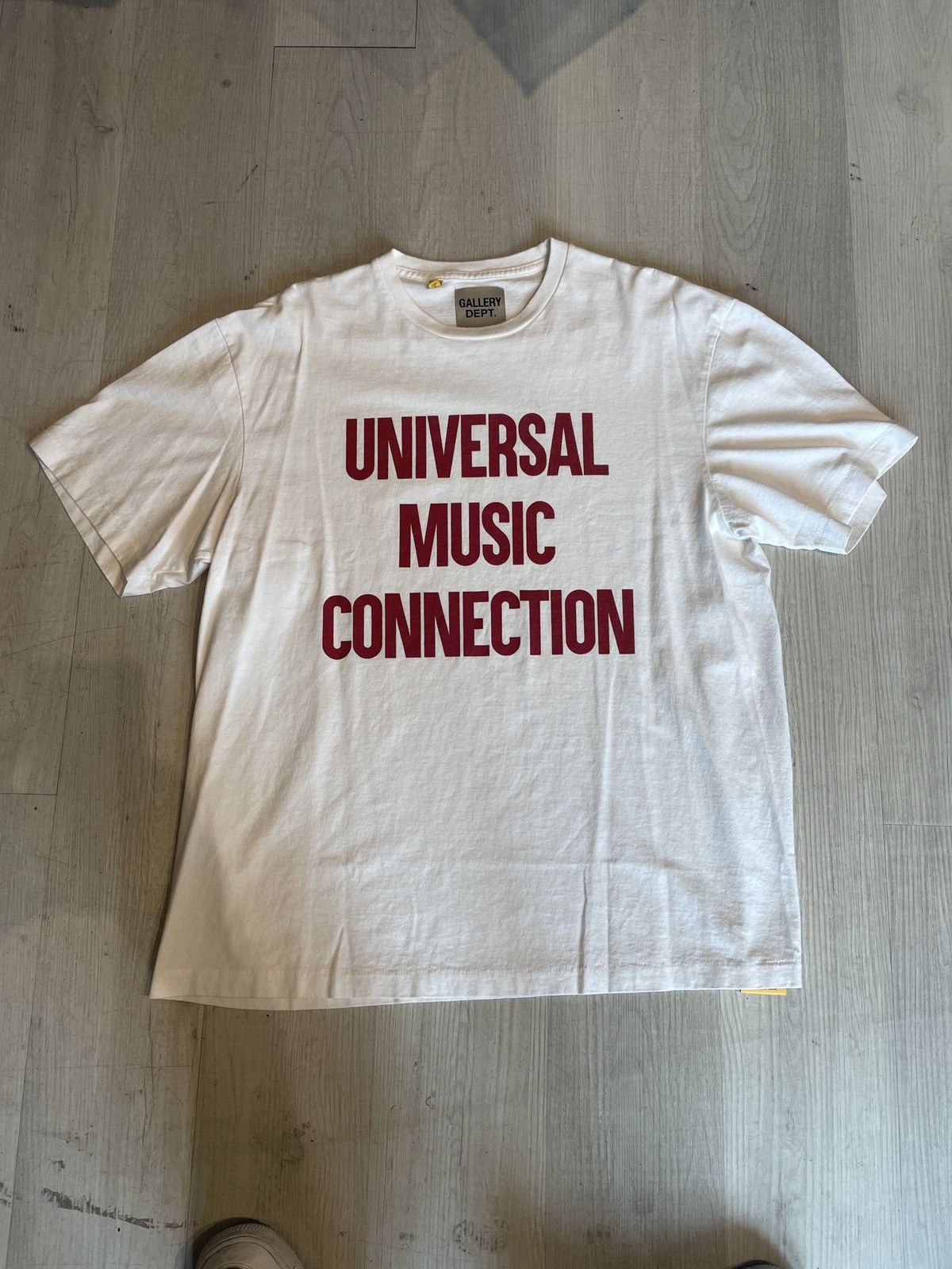 Gallery Dept. Gallery Dept. Universal Music Connection T-Shirt White L Size US L / EU 52-54 / 3 - 1 Thumbnail