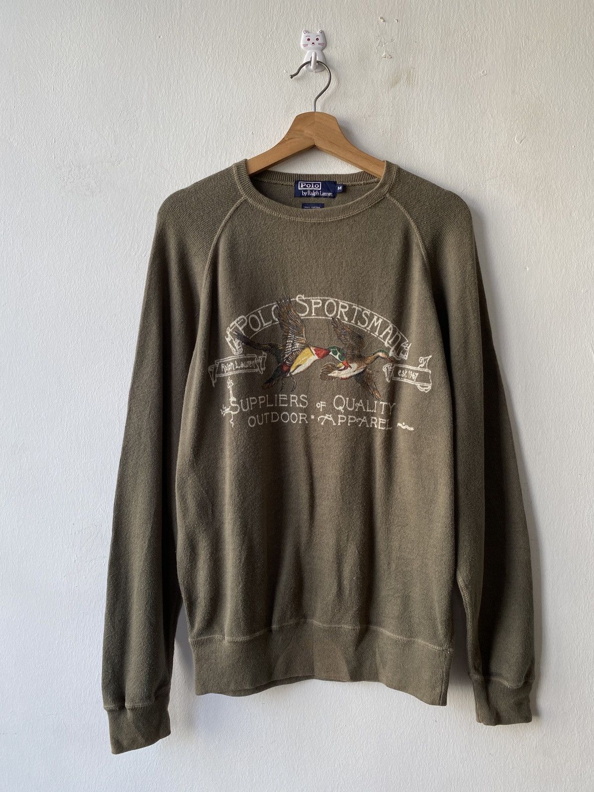 Polo Ralph Lauren 1990s - Vintage Polo Sportsman Ralph Lauren Sweatshirt Size US M / EU 48-50 / 2 - 4 Thumbnail