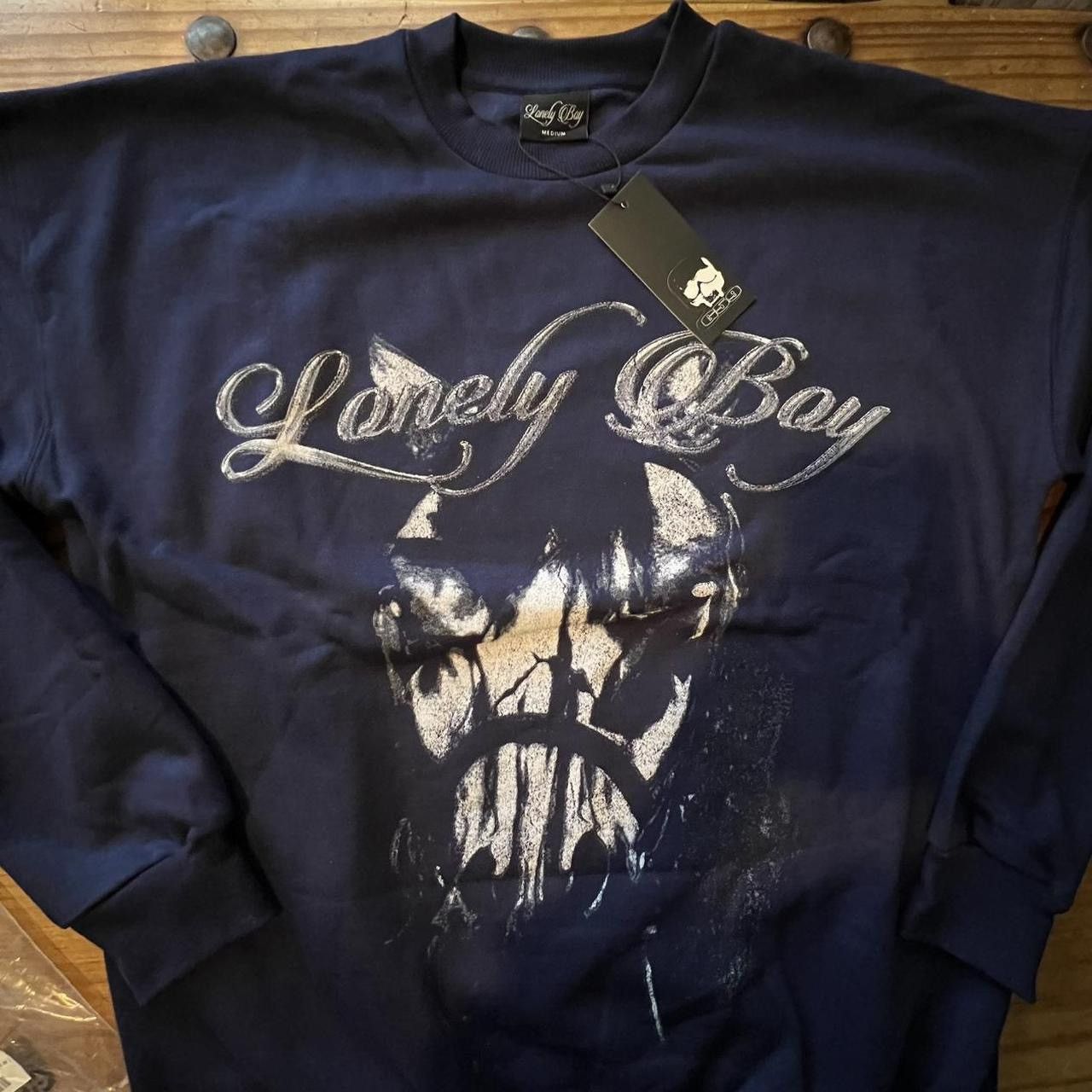 G59 Records CHROME COWBOY CREWNECK (NAVY) M Size US M / EU 48-50 / 2 - 1 Thumbnail