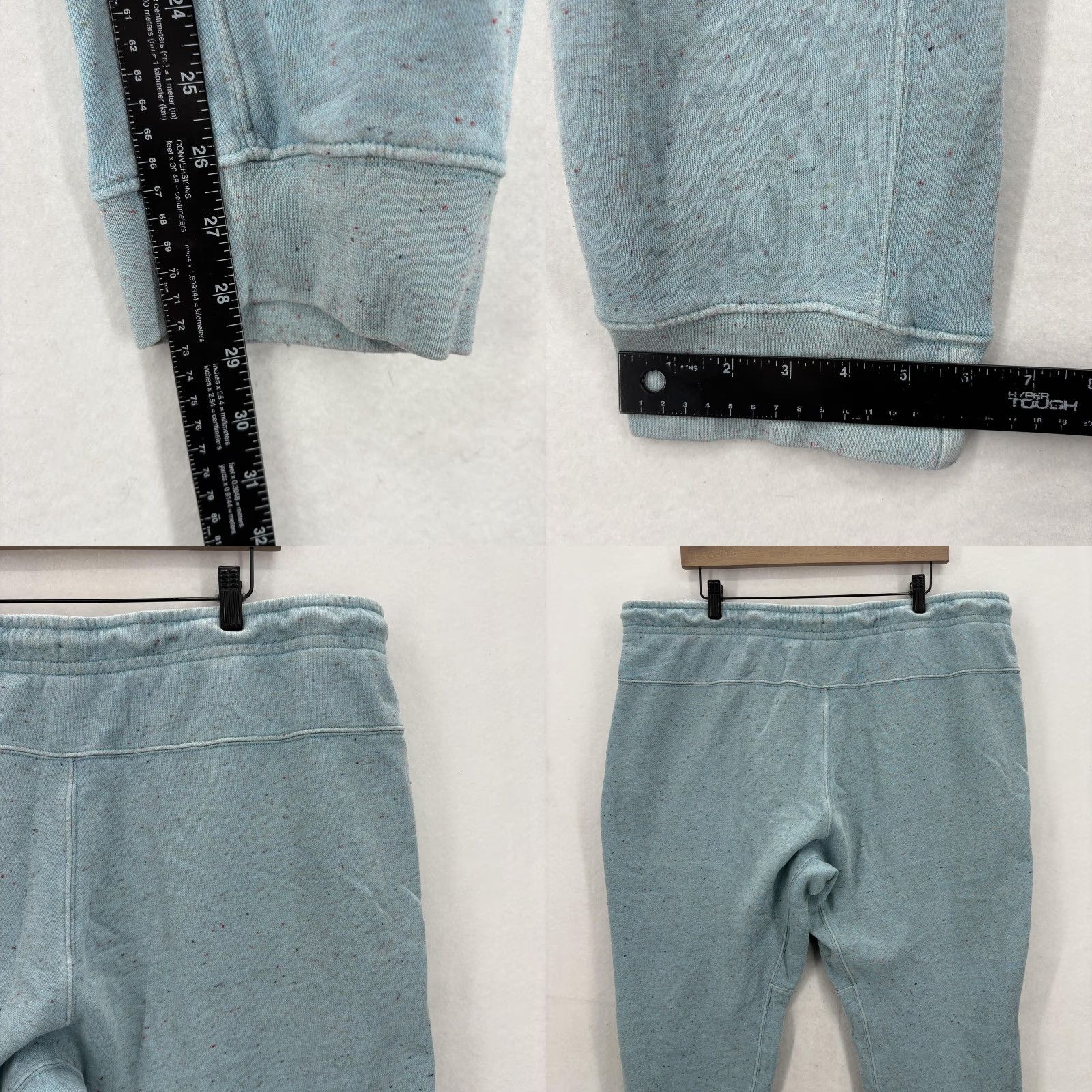 Nike Nike Pants Mens 2XL Blue Fleece Joggers Sweatpants Flecked Athletic Lounge Gym Size US 39 - 8 Thumbnail