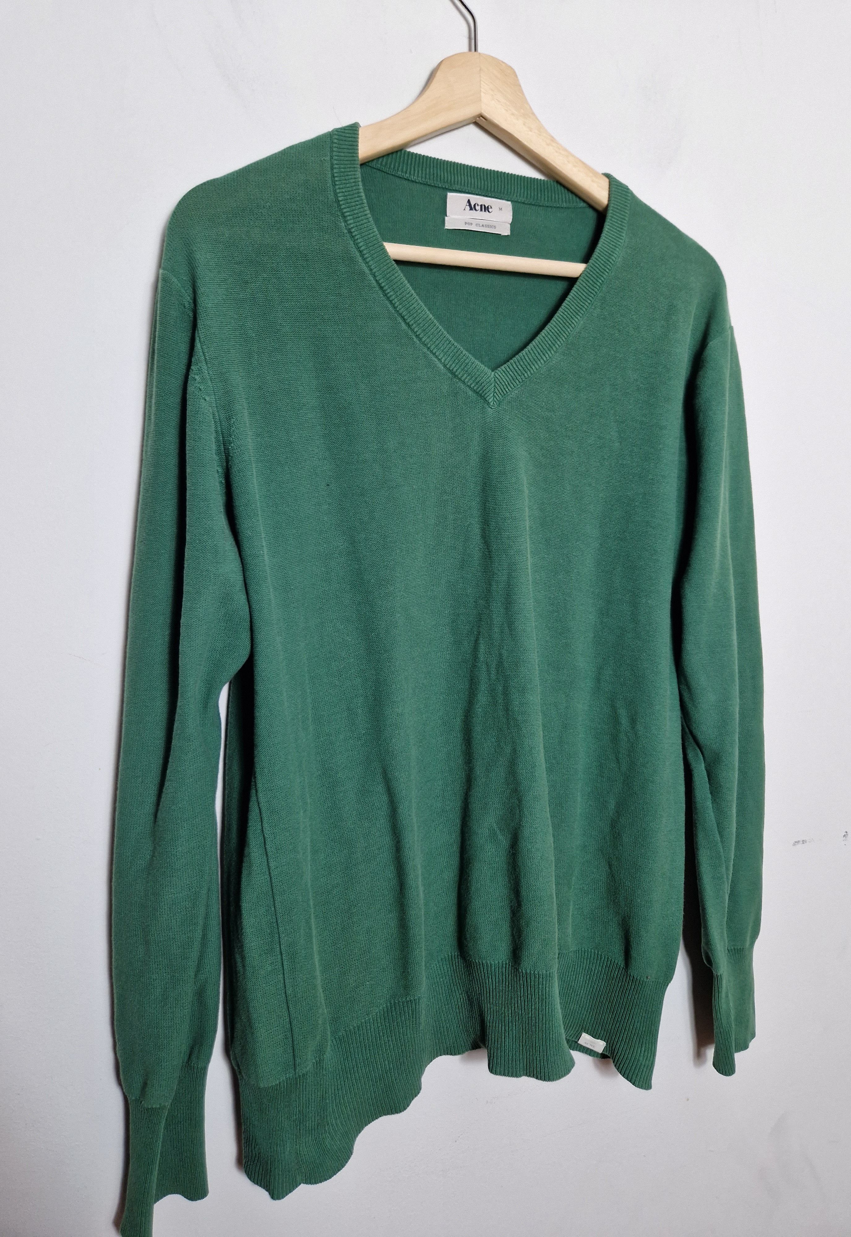 Acne Studios Acne Studios green cotton sweater Size US M / EU 48-50 / 2 - 3 Thumbnail